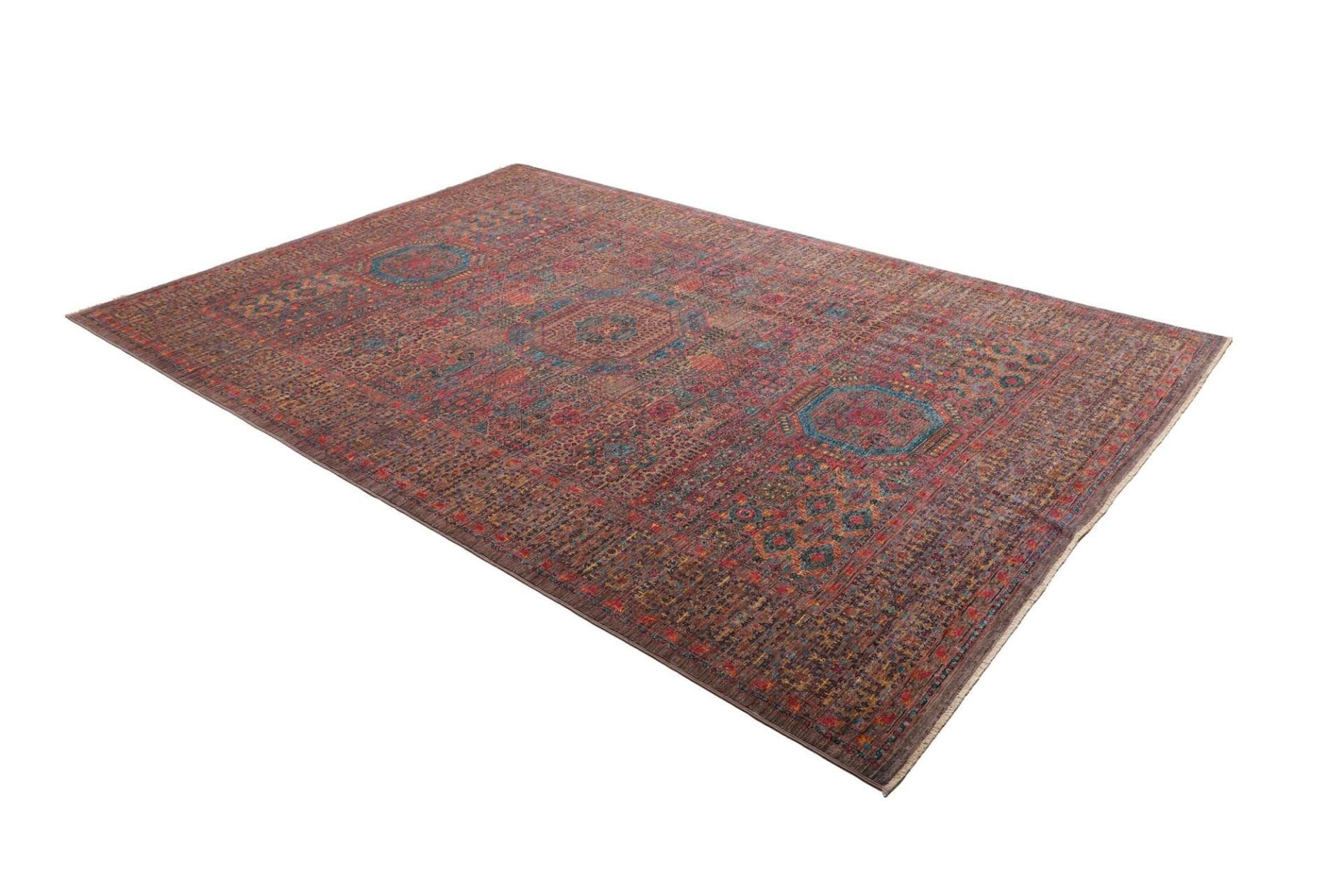 Handgeknüpfter Mamluk Orientteppich 200 × 292 cm