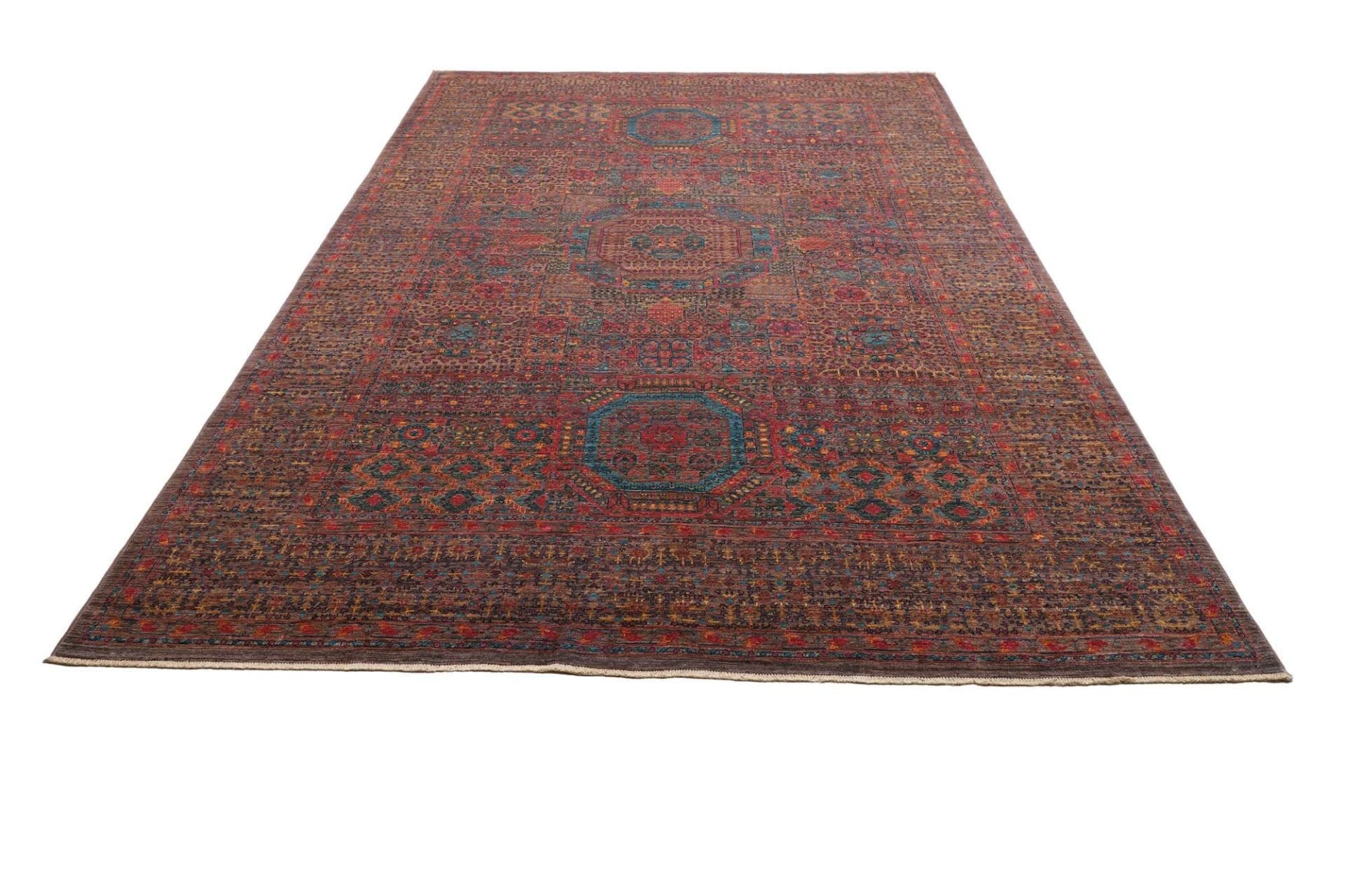 Handgeknüpfter Mamluk Orientteppich 200 × 292 cm