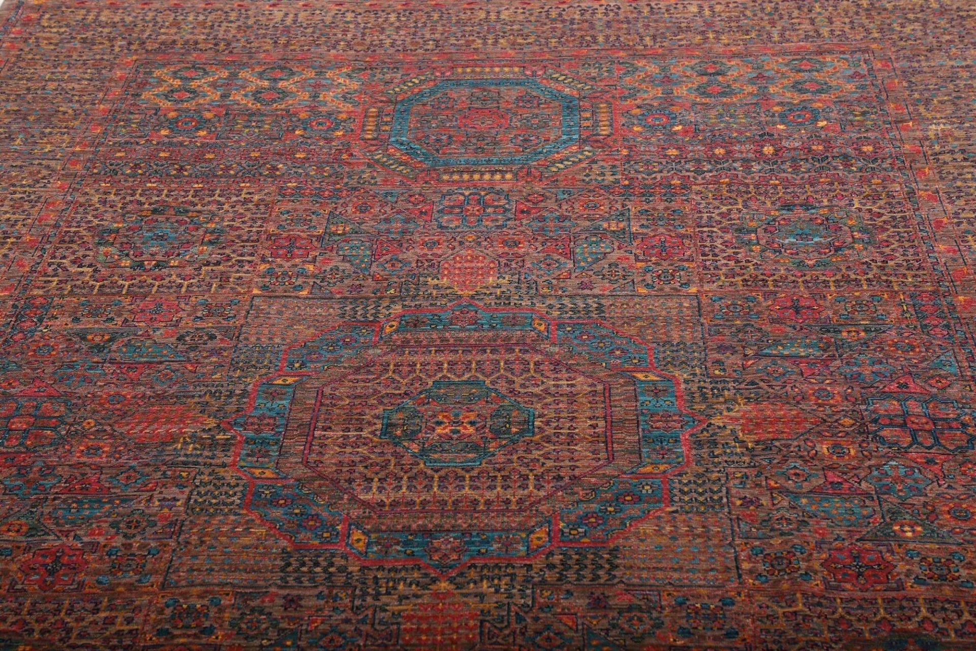 Handgeknüpfter Mamluk Orientteppich 200 × 292 cm