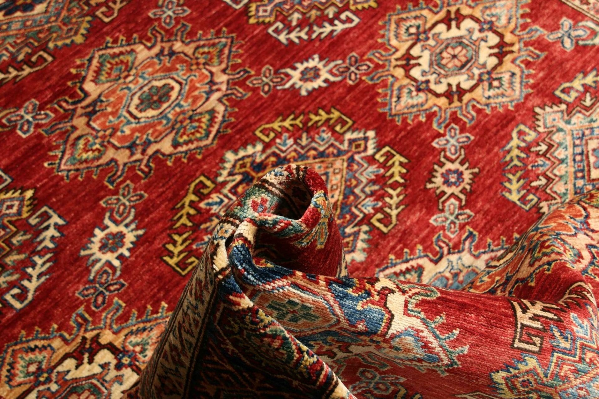 Handgeknüpfter Kazak Orientteppich 210 × 283 cm