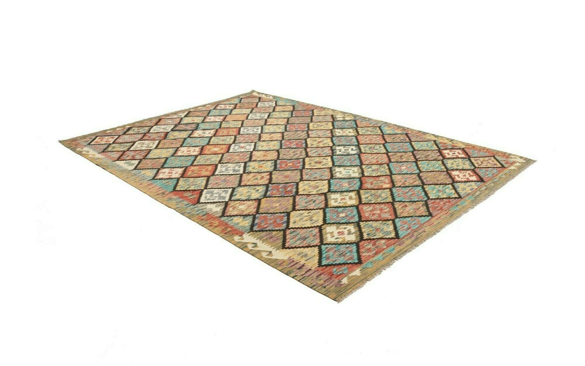 Kelim 211 × 289 cm aus Wolle, handgewebt
