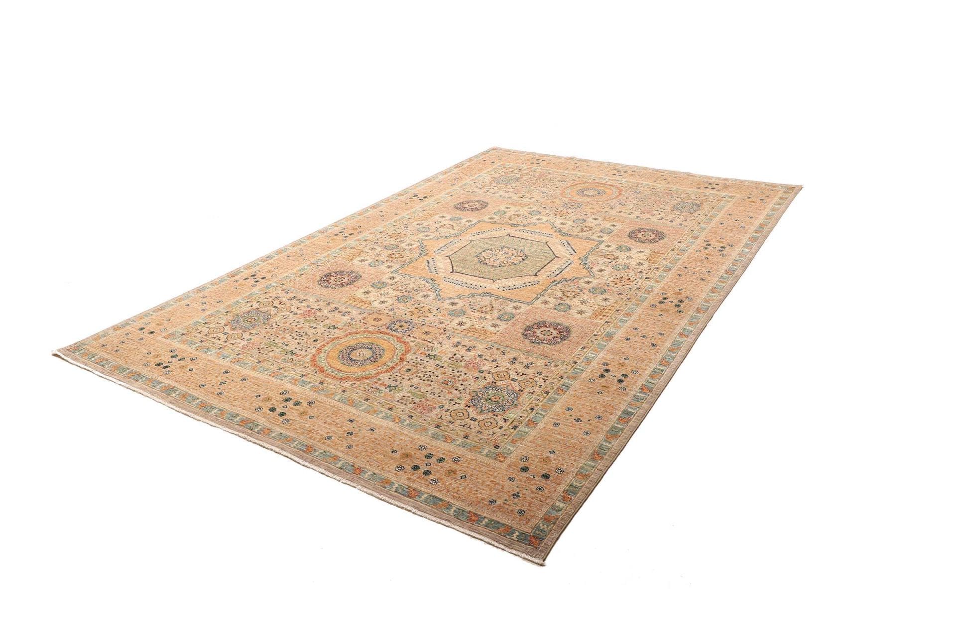 Mamluk Orientteppich aus Pakistan, 202 × 302 cm