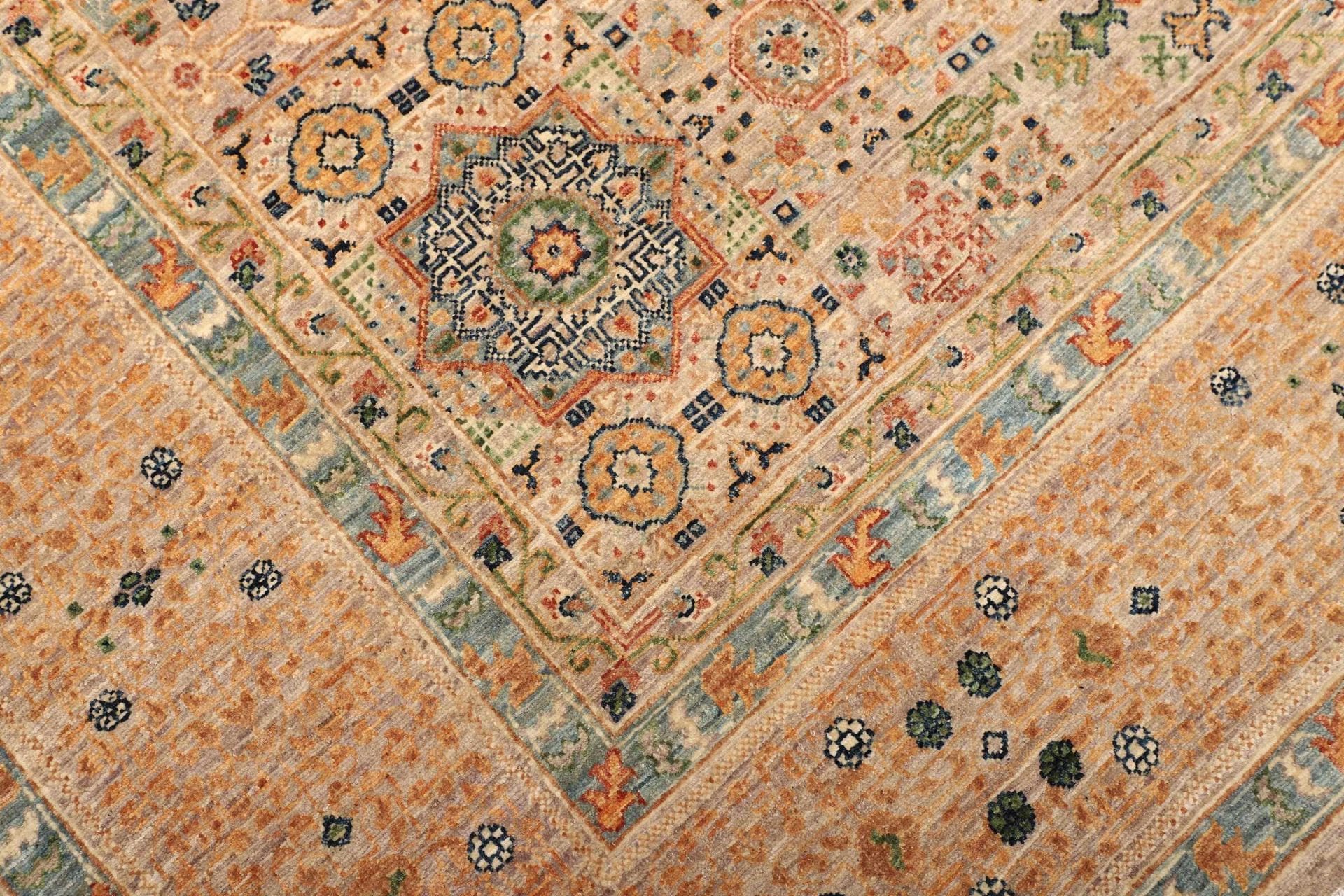 Mamluk Orientteppich aus Pakistan, 202 × 302 cm