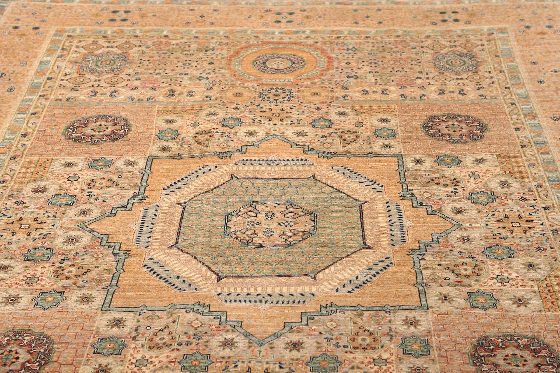 Mamluk Orientteppich aus Pakistan, 202 × 302 cm