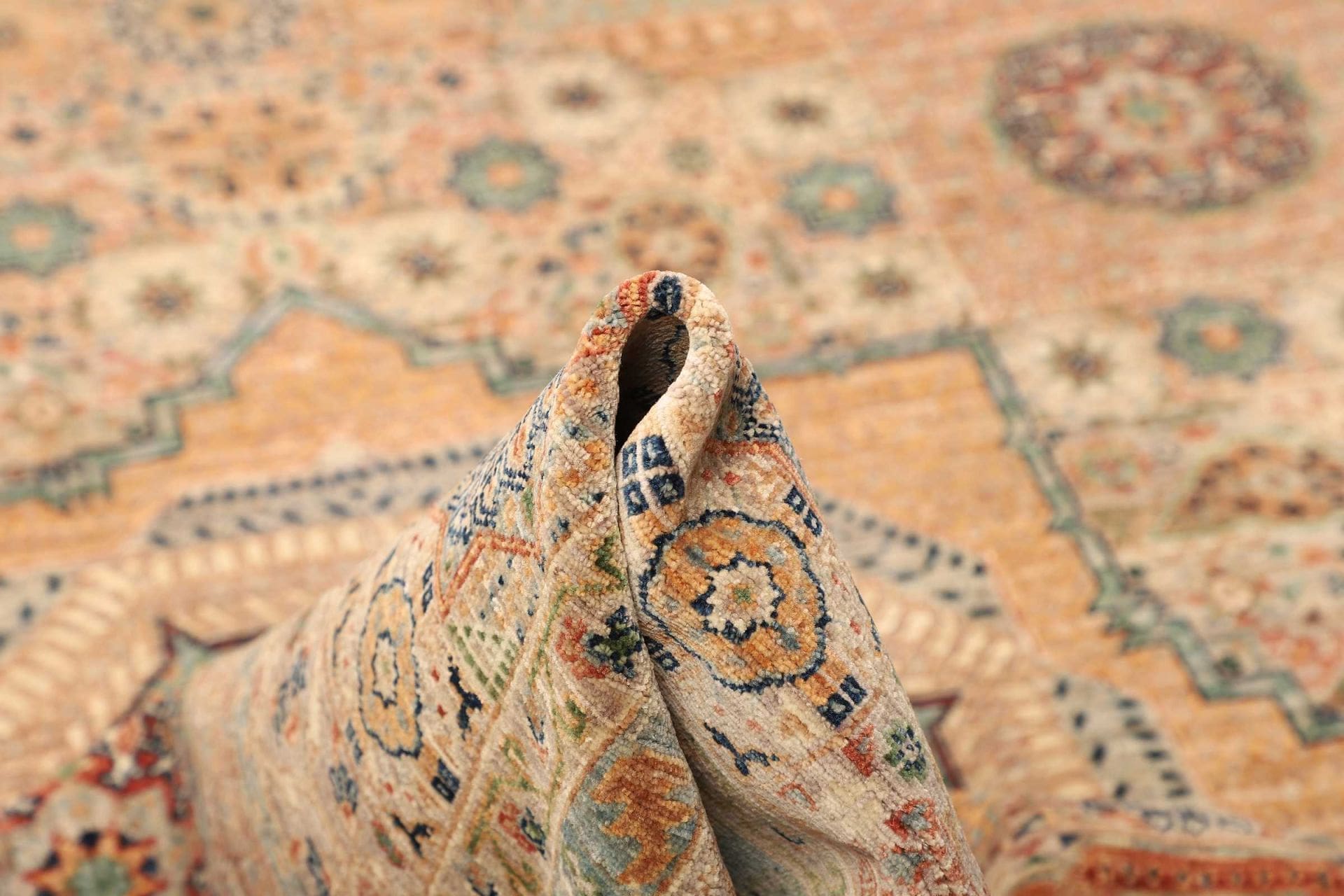 Mamluk Orientteppich aus Pakistan, 202 × 302 cm