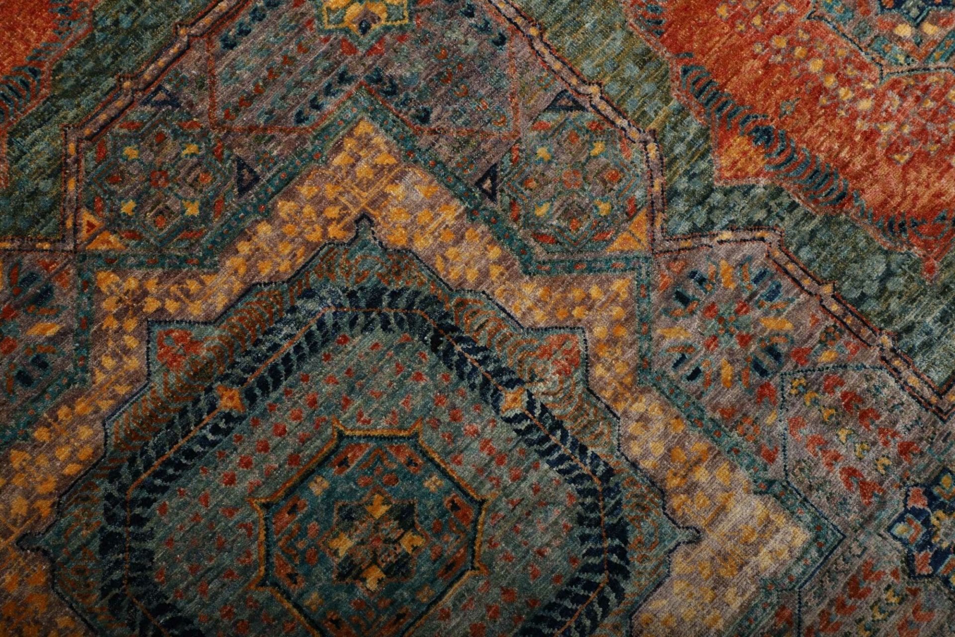 Mamluk Orientteppich aus Pakistan, 205 × 302 cm