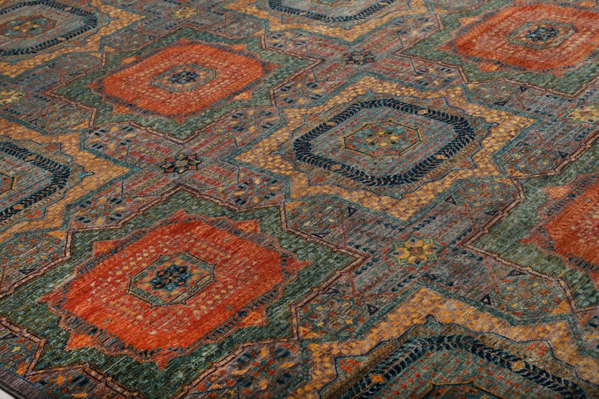 Mamluk Orientteppich aus Pakistan, 205 × 302 cm