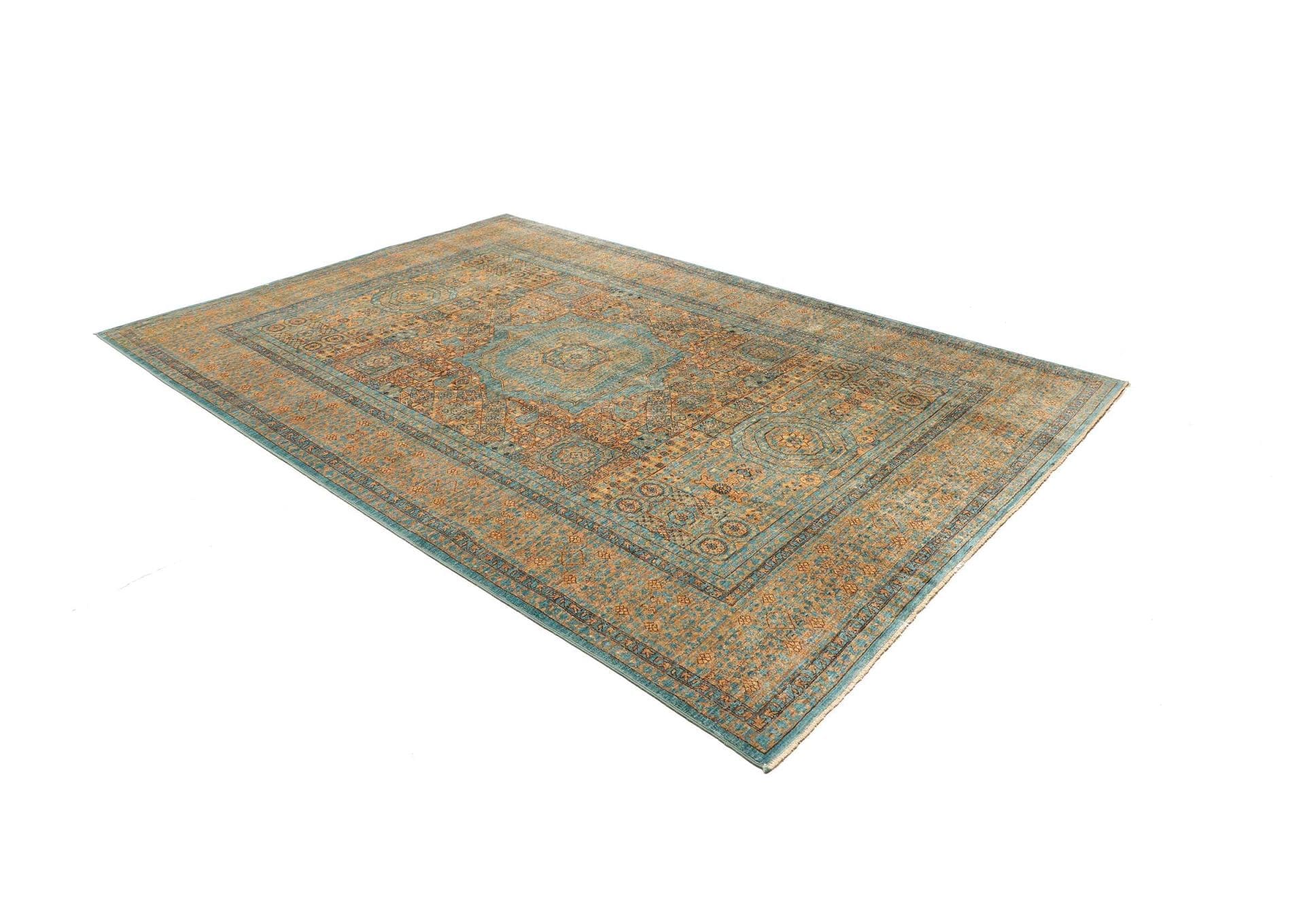 Handgeknüpfter Mamluk Orientteppich 208 × 297 cm
