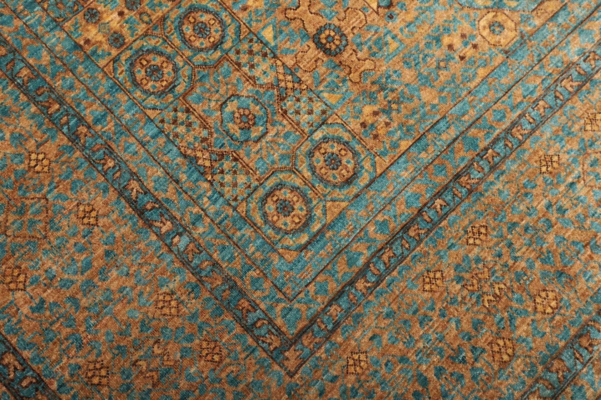 Handgeknüpfter Mamluk Orientteppich 208 × 297 cm