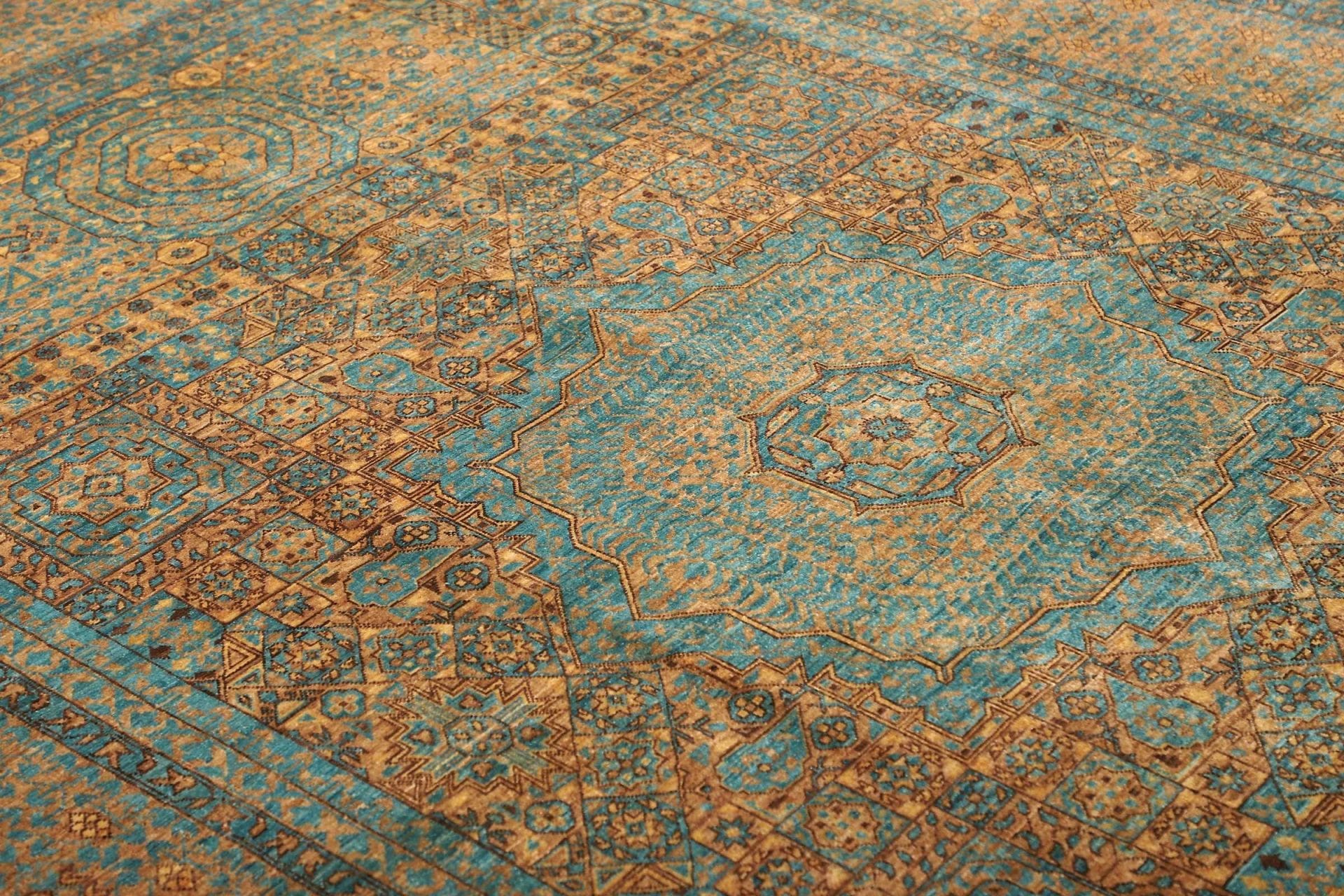 Handgeknüpfter Mamluk Orientteppich 208 × 297 cm