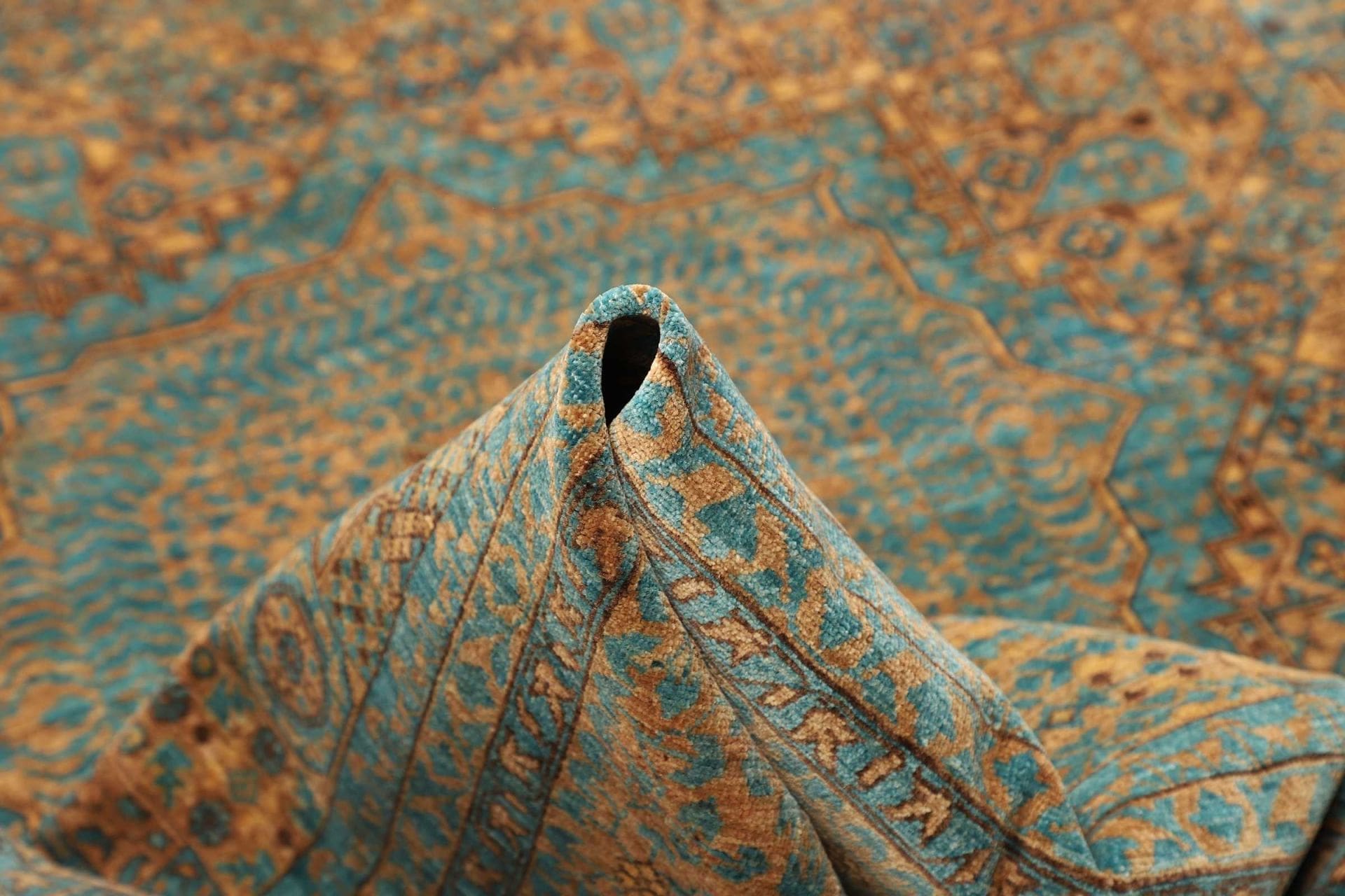 Handgeknüpfter Mamluk Orientteppich 208 × 297 cm