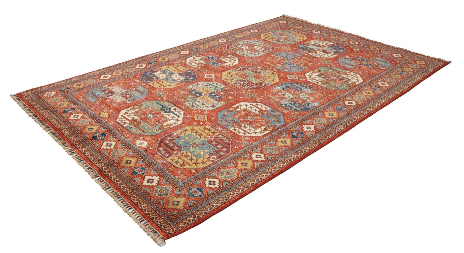 ziegler-orientteppich-198-x-310cm-schurwolle-handgeknupft-1 Handgeknüpfter Ziegler Orientteppich, 198 × 310 cm, Wolle