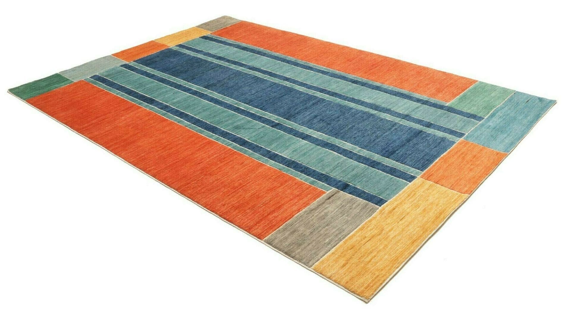 ziegler-orientteppich-199-x-286-cm-handgeknupft-schurwolle-2 Ziegler Orientteppich 199 × 286 cm aus Wolle, handgeknüpft