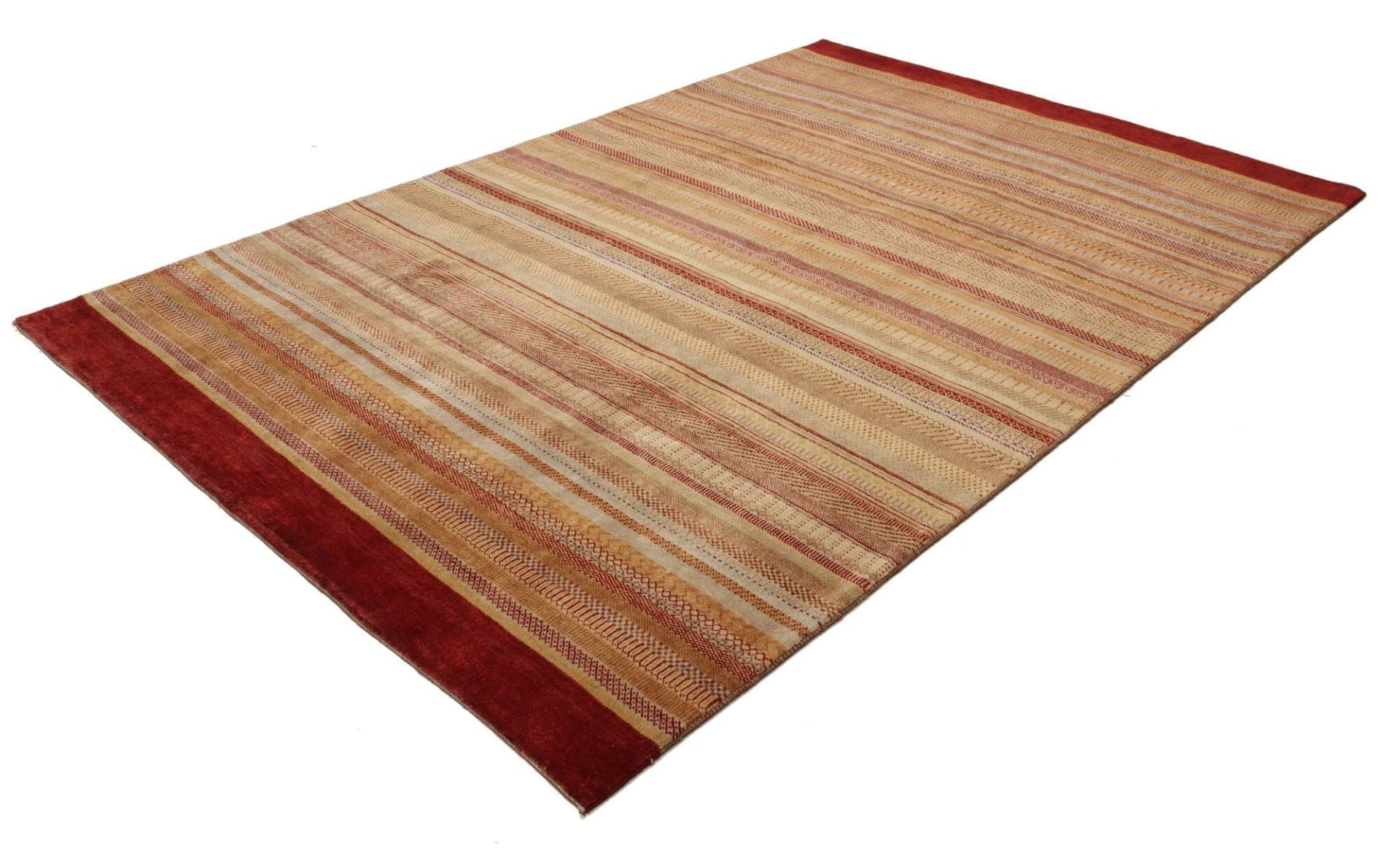 Handgeknüpfter Loribaft Orientteppich, 201 × 288 cm, Wolle