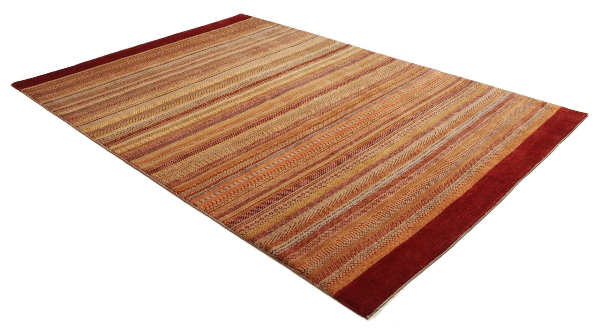 Handgeknüpfter Loribaft Orientteppich, 201 × 288 cm, Wolle