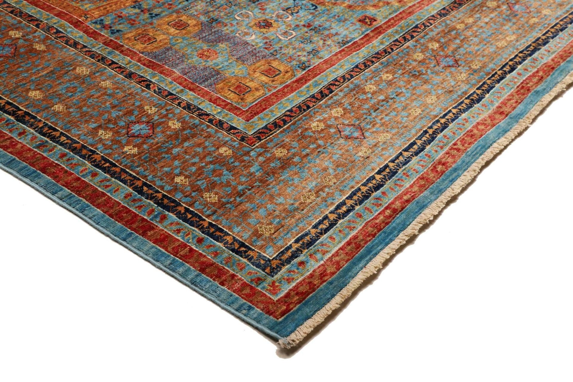 Mamluk Orientteppich aus Pakistan, 214 × 304 cm