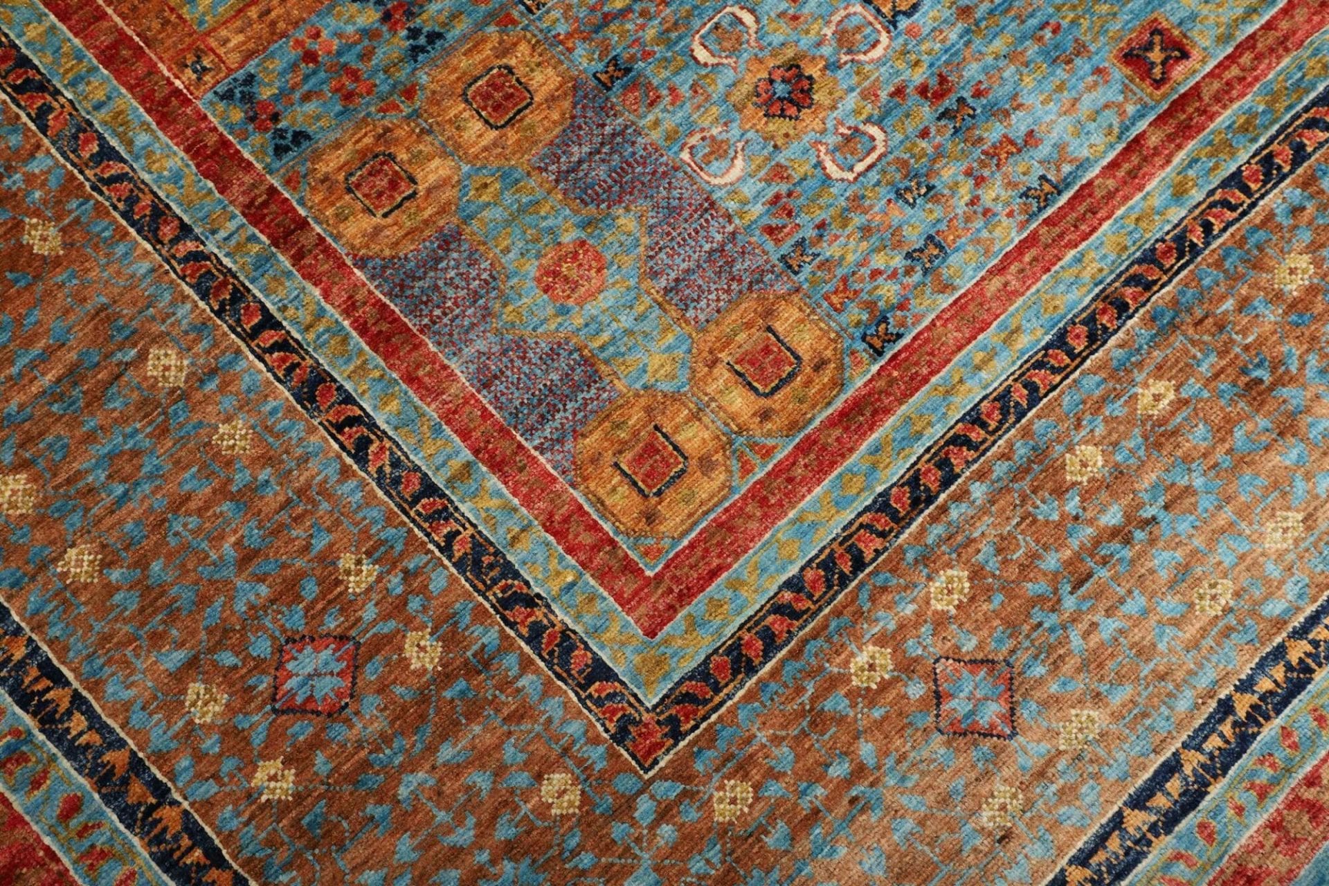 Mamluk Orientteppich aus Pakistan, 214 × 304 cm