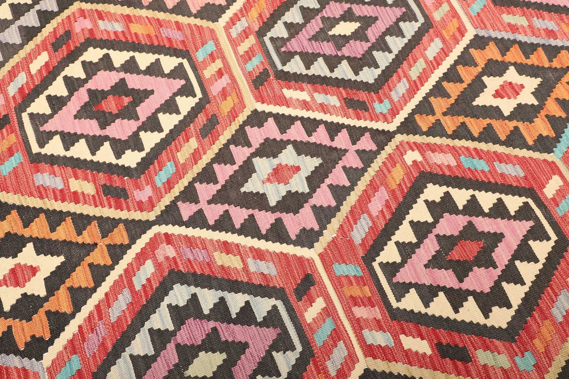 Handgewebter Kelim, 209 × 278 cm, Wolle