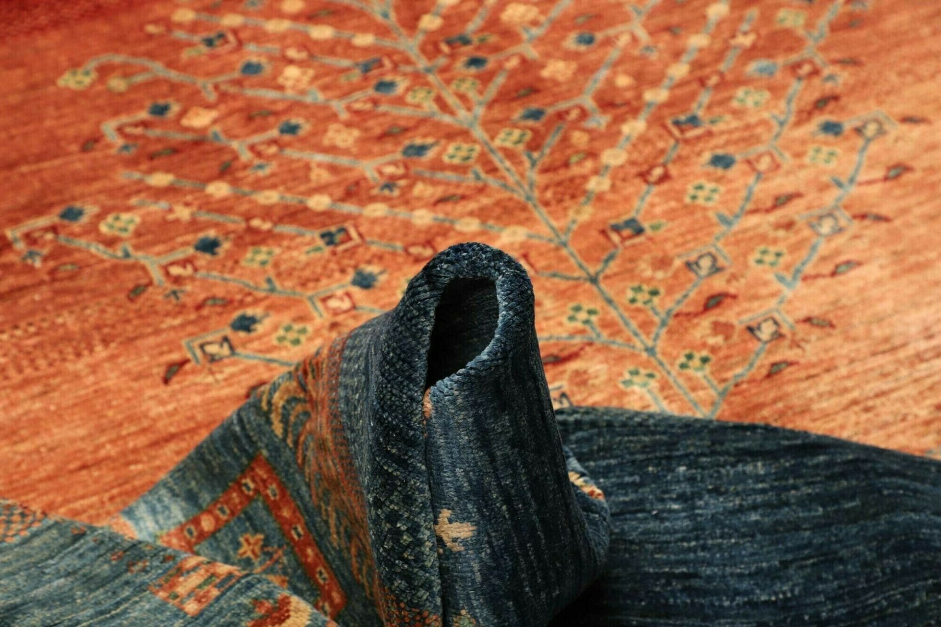 Gabbeh Orientteppich aus Pakistan, 213 × 284 cm