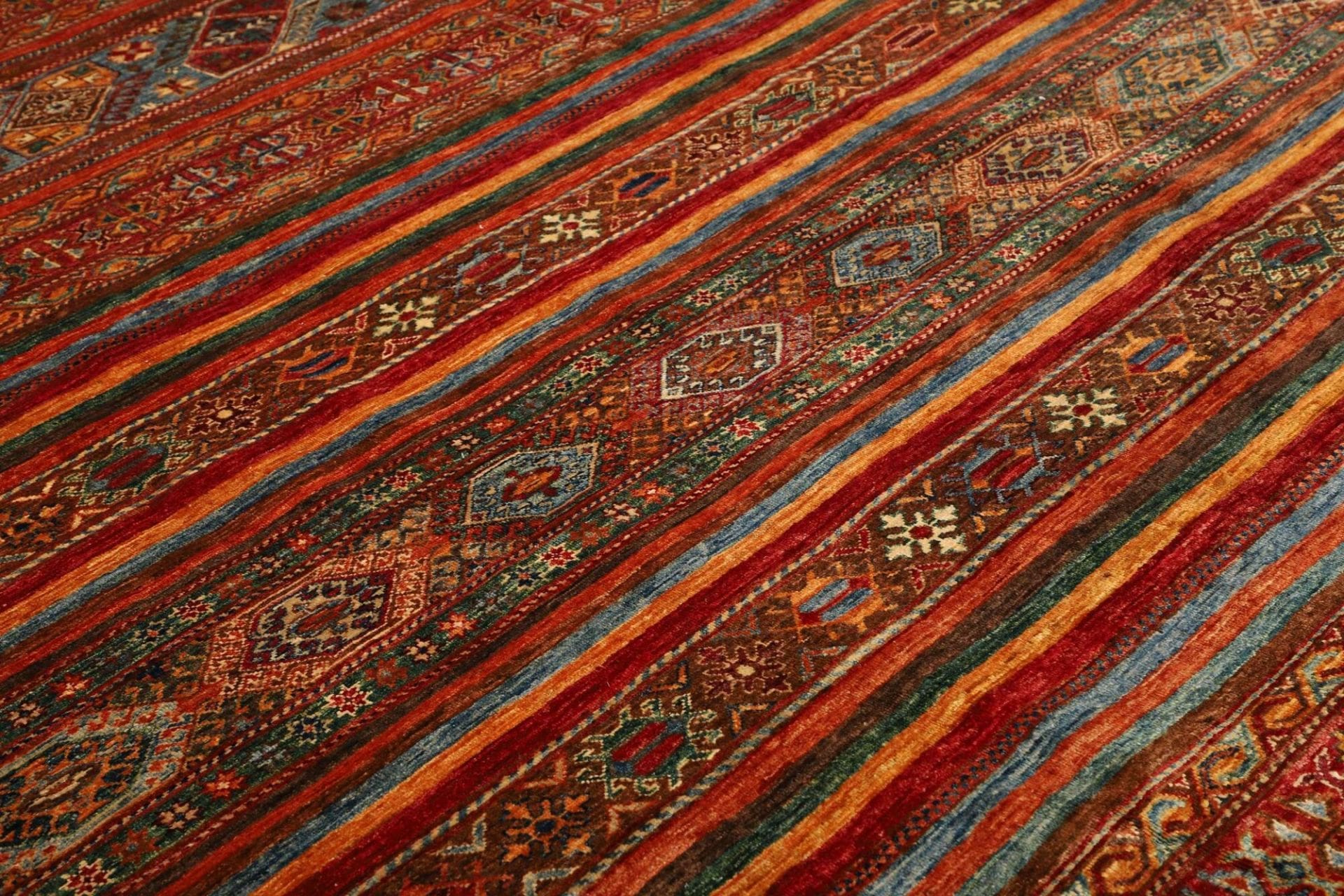 Handgeknüpfter Samarkand Orientteppich, 205 × 309 cm, Wolle