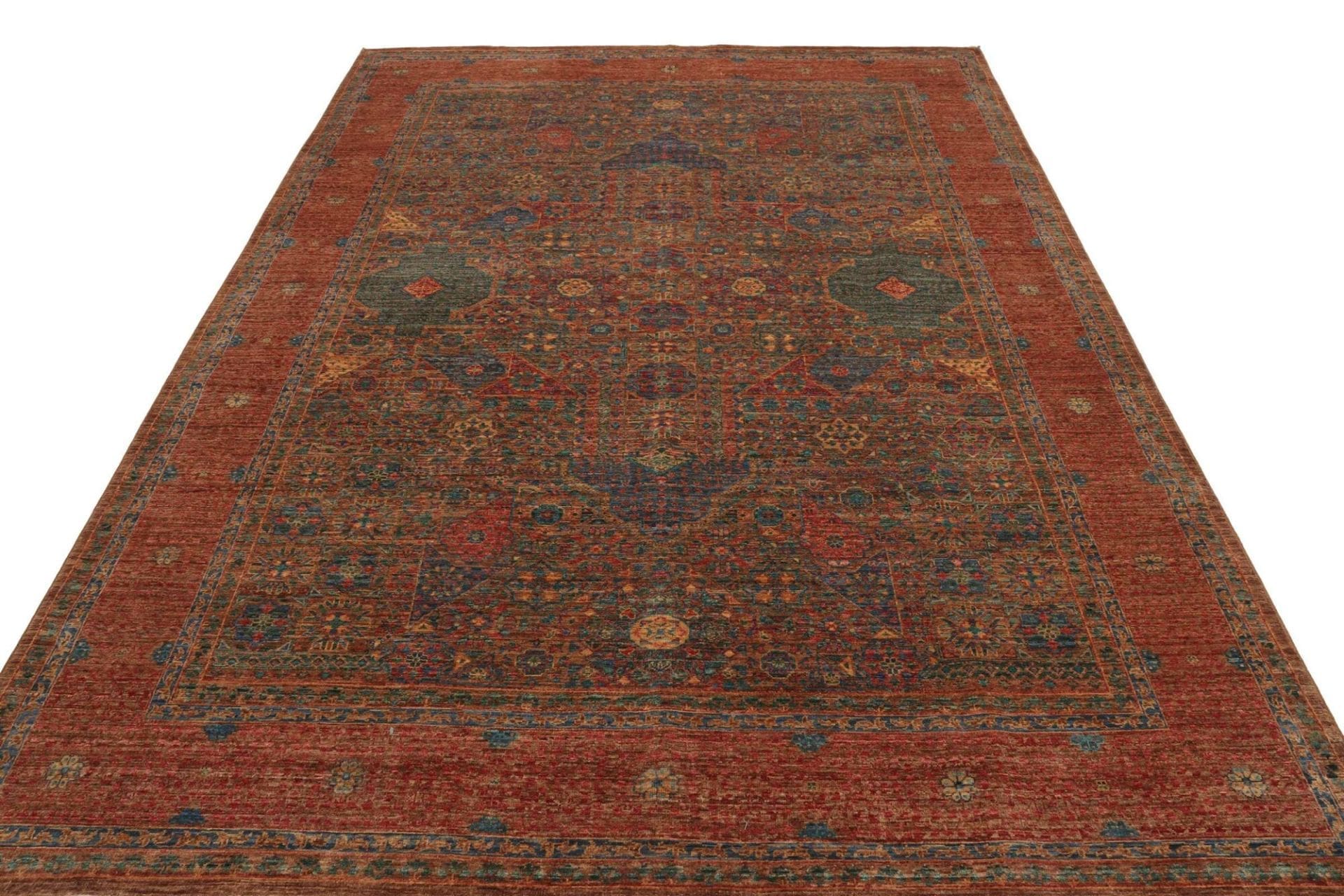 Mamluk Orientteppich aus Pakistan, 208 × 297 cm