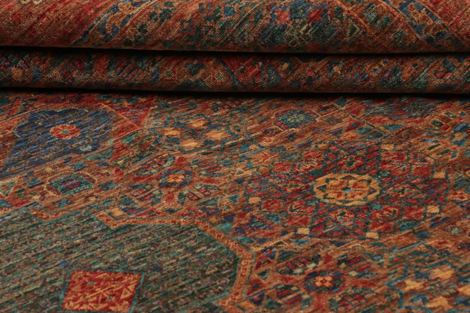 Mamluk Orientteppich aus Pakistan, 208 × 297 cm