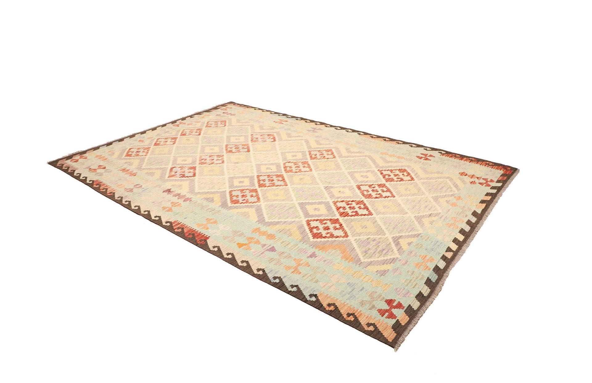 Kelim 214 × 302 cm aus Wolle, handgewebt