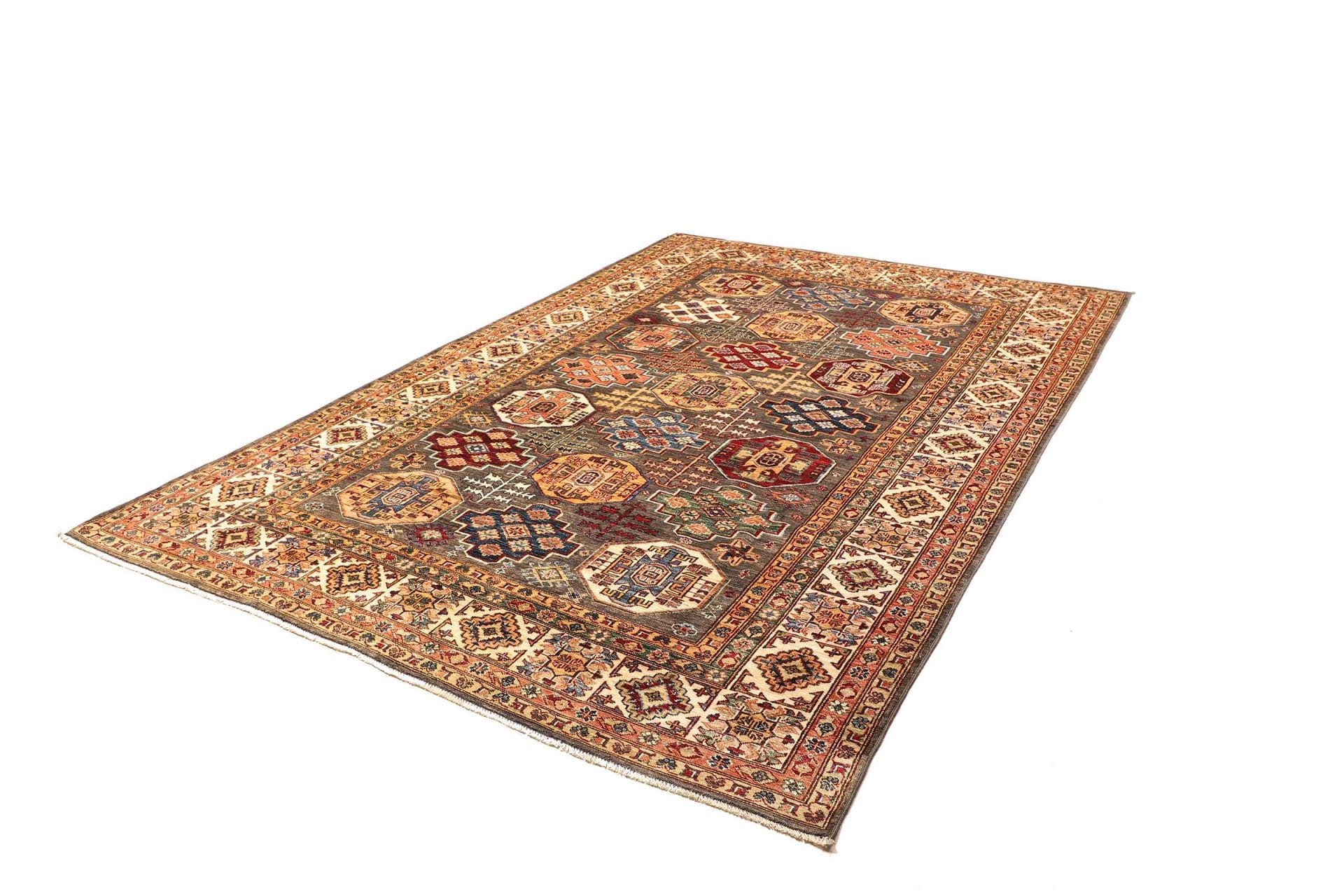 Kazak Orientteppich aus Pakistan, 205 × 300 cm