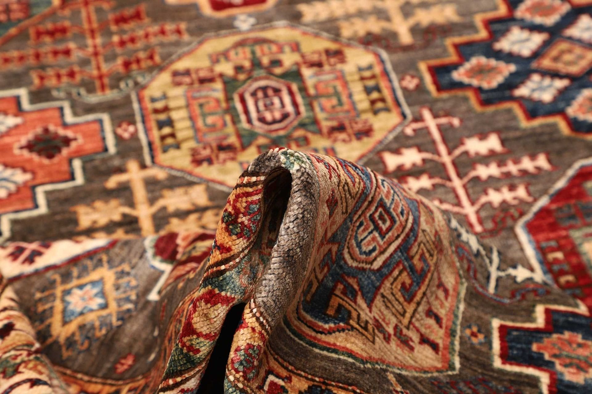 Kazak Orientteppich aus Pakistan, 205 × 300 cm
