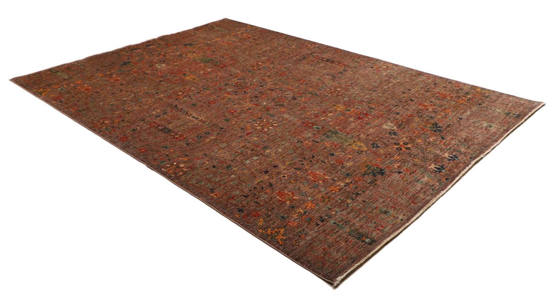 Handgeknüpfter Samarkand Orientteppich 208 × 294 cm