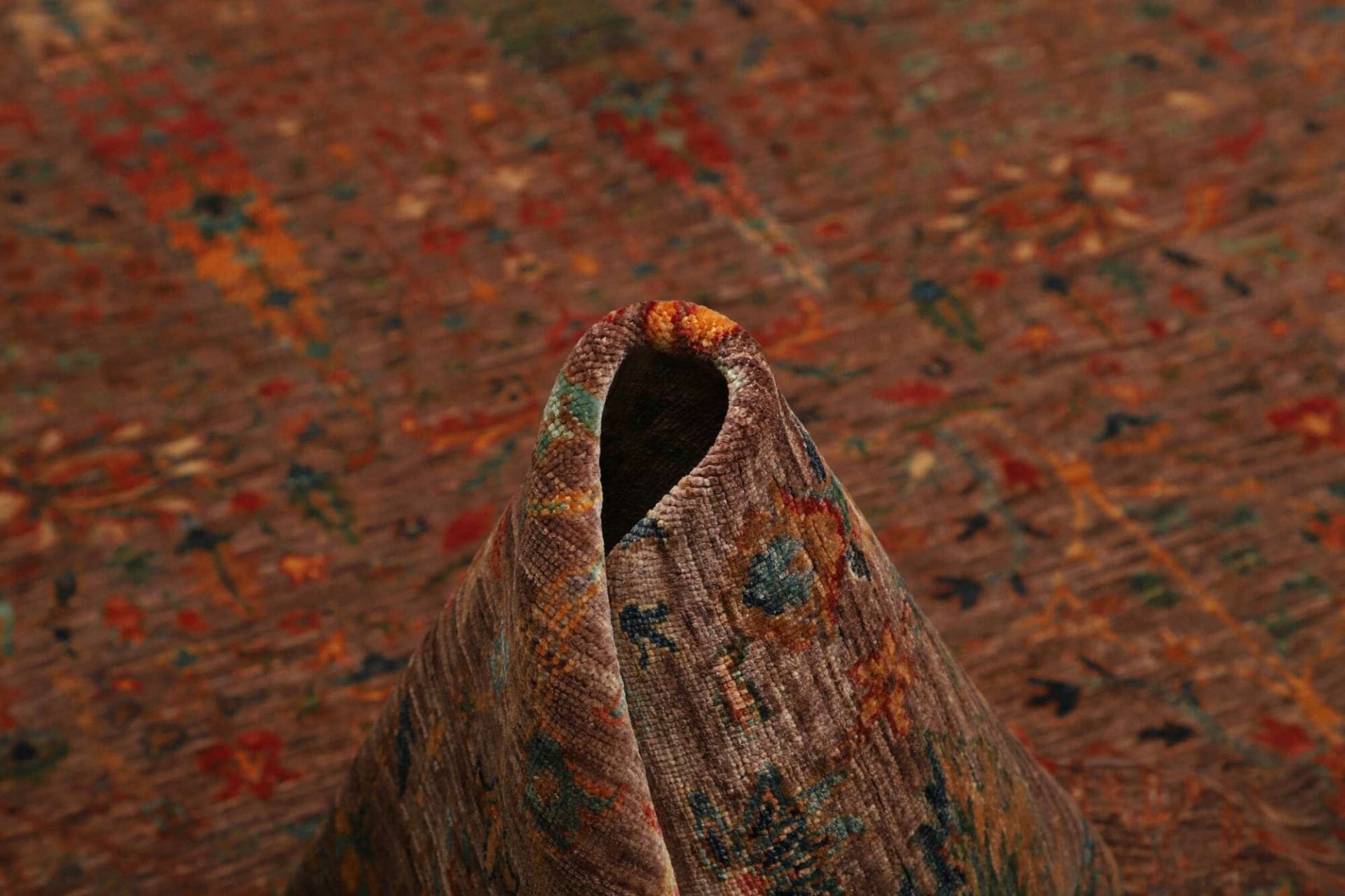 Handgeknüpfter Samarkand Orientteppich 208 × 294 cm