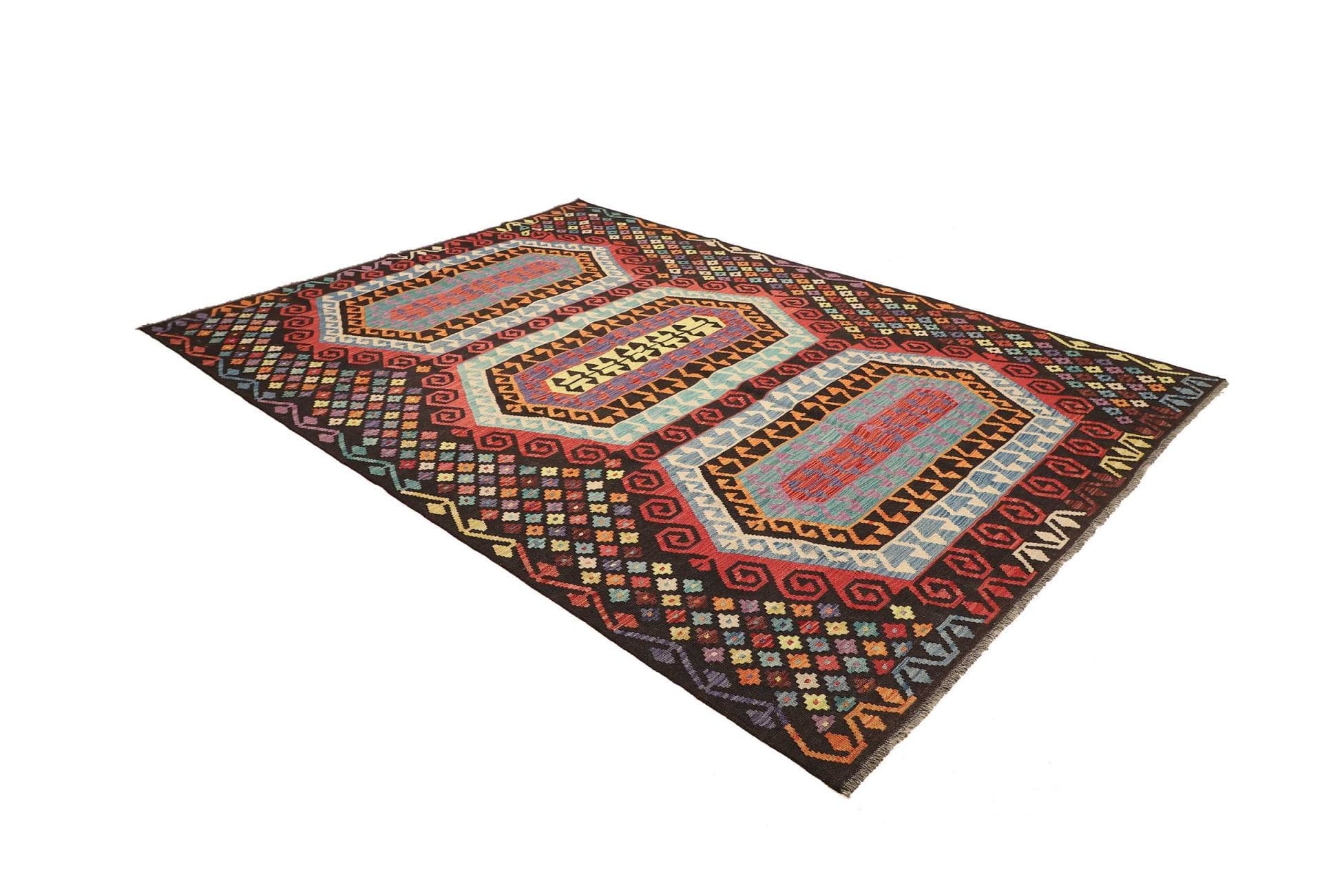 Kelim 209 × 289 cm aus Wolle, handgewebt