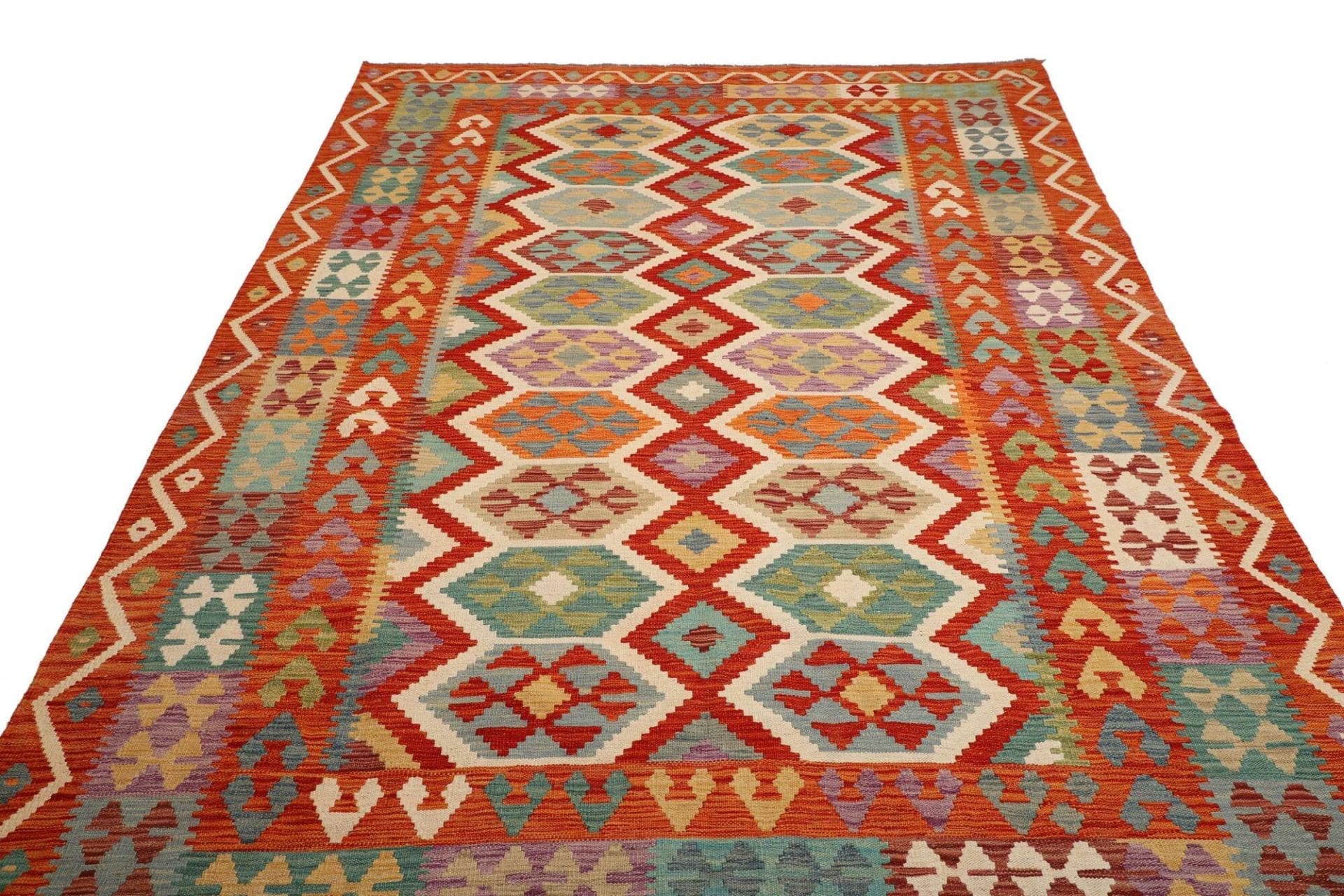 Handgewebter Kelim 204 × 288 cm