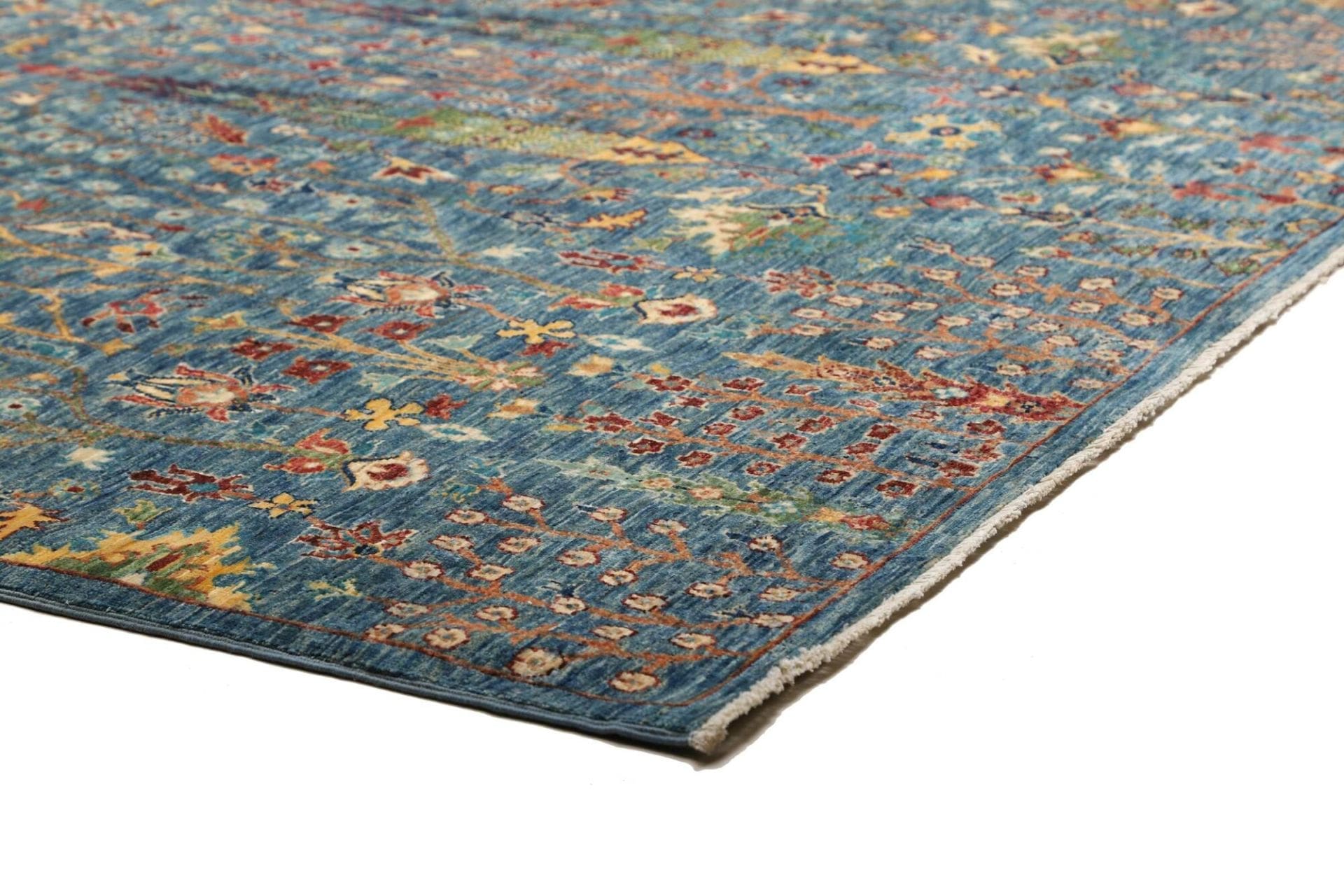 samarkand-teppich-210-x-295-cm-schurwolle-handgeknupft-orientteppich-4 Samarkand Orientteppich 210 × 295 cm aus Wolle, handgeknüpft