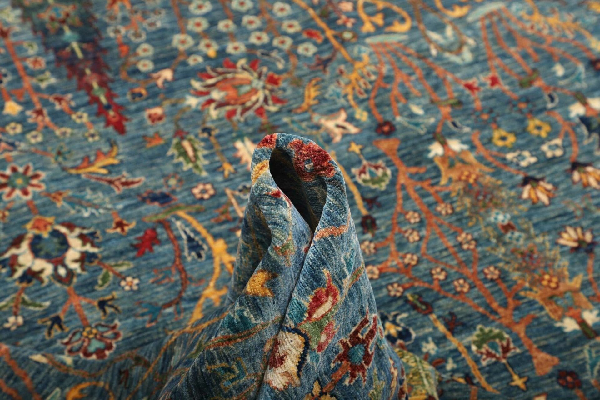 samarkand-teppich-210-x-295-cm-schurwolle-handgeknupft-orientteppich-8 Samarkand Orientteppich 210 × 295 cm aus Wolle, handgeknüpft