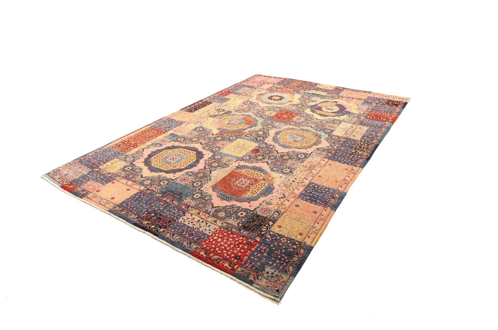 Handgeknüpfter Mamluk Orientteppich 203 × 299 cm