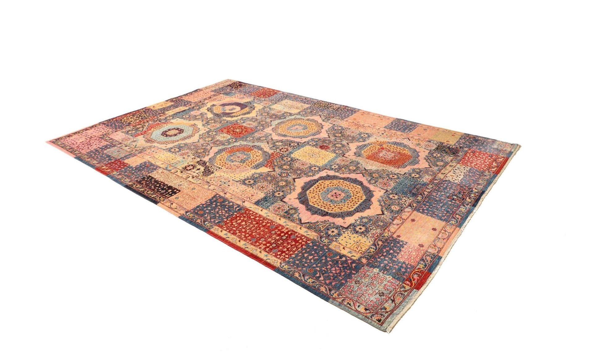 Handgeknüpfter Mamluk Orientteppich 203 × 299 cm