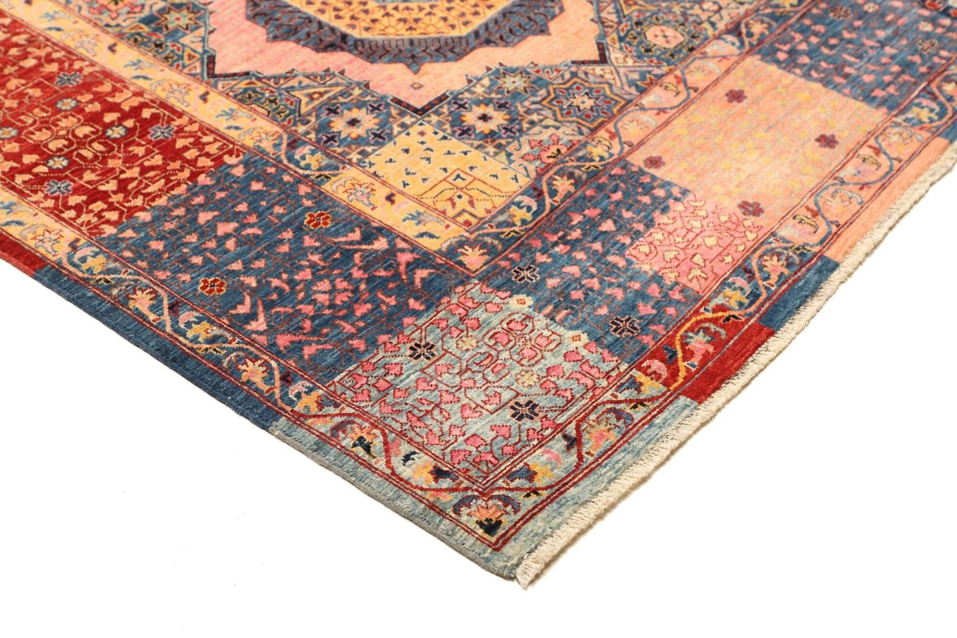 Handgeknüpfter Mamluk Orientteppich 203 × 299 cm