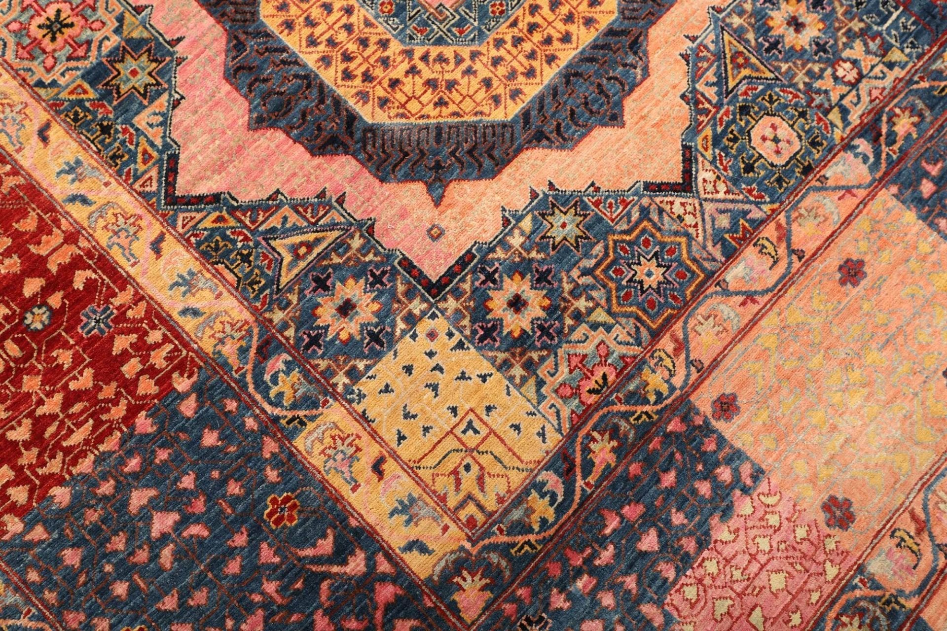 Handgeknüpfter Mamluk Orientteppich 203 × 299 cm