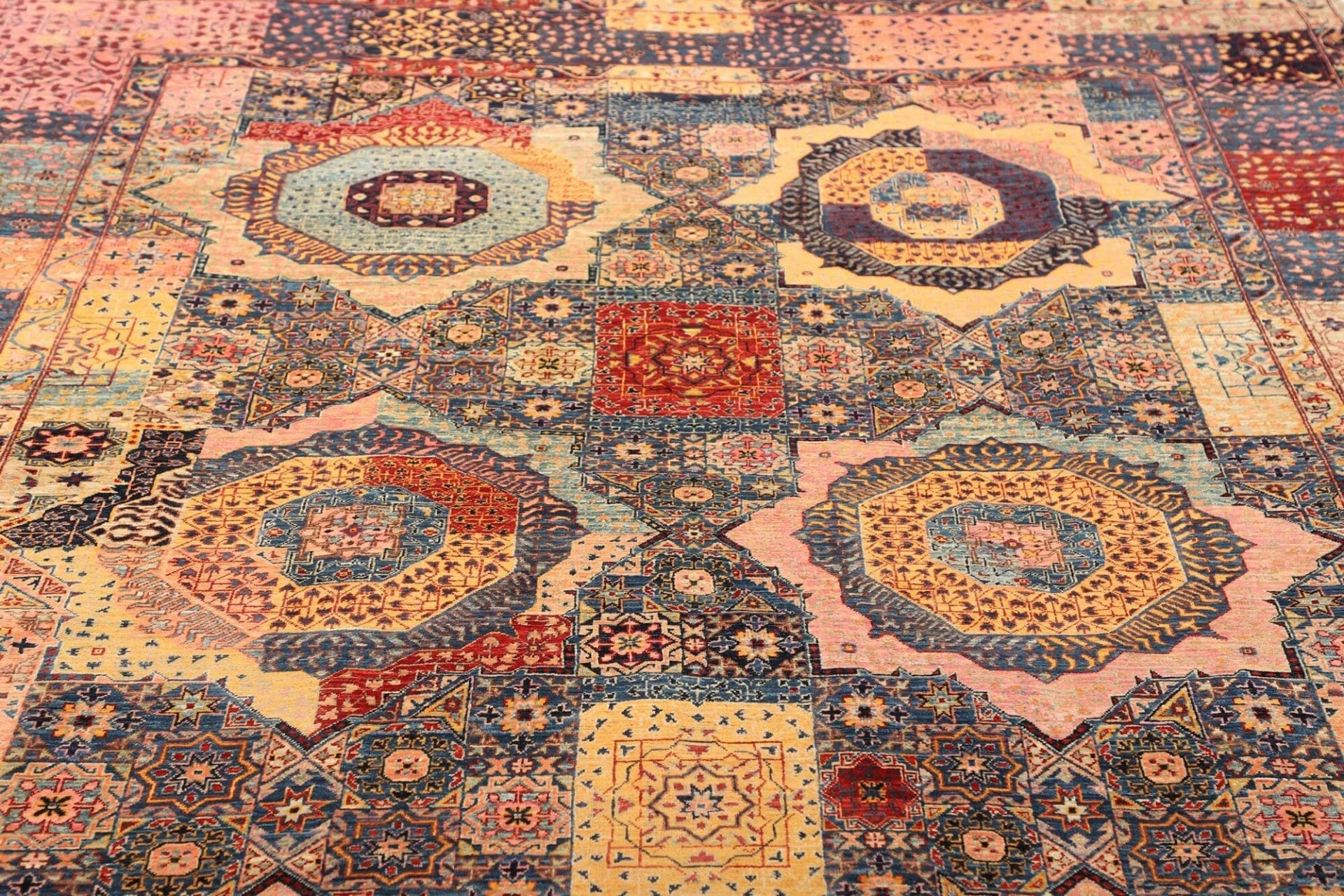 Handgeknüpfter Mamluk Orientteppich 203 × 299 cm