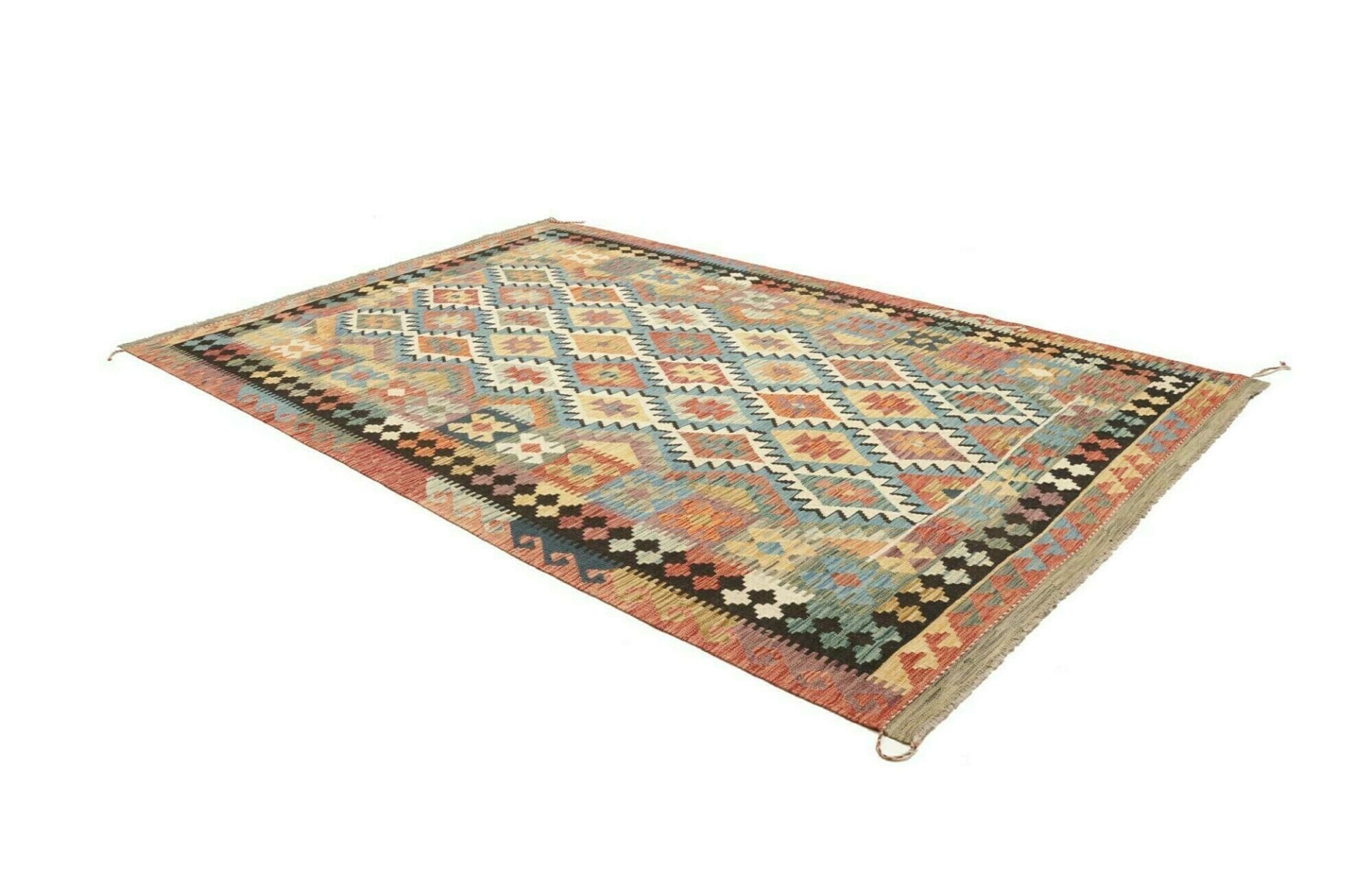 Handgewebter Kelim 198 × 304 cm