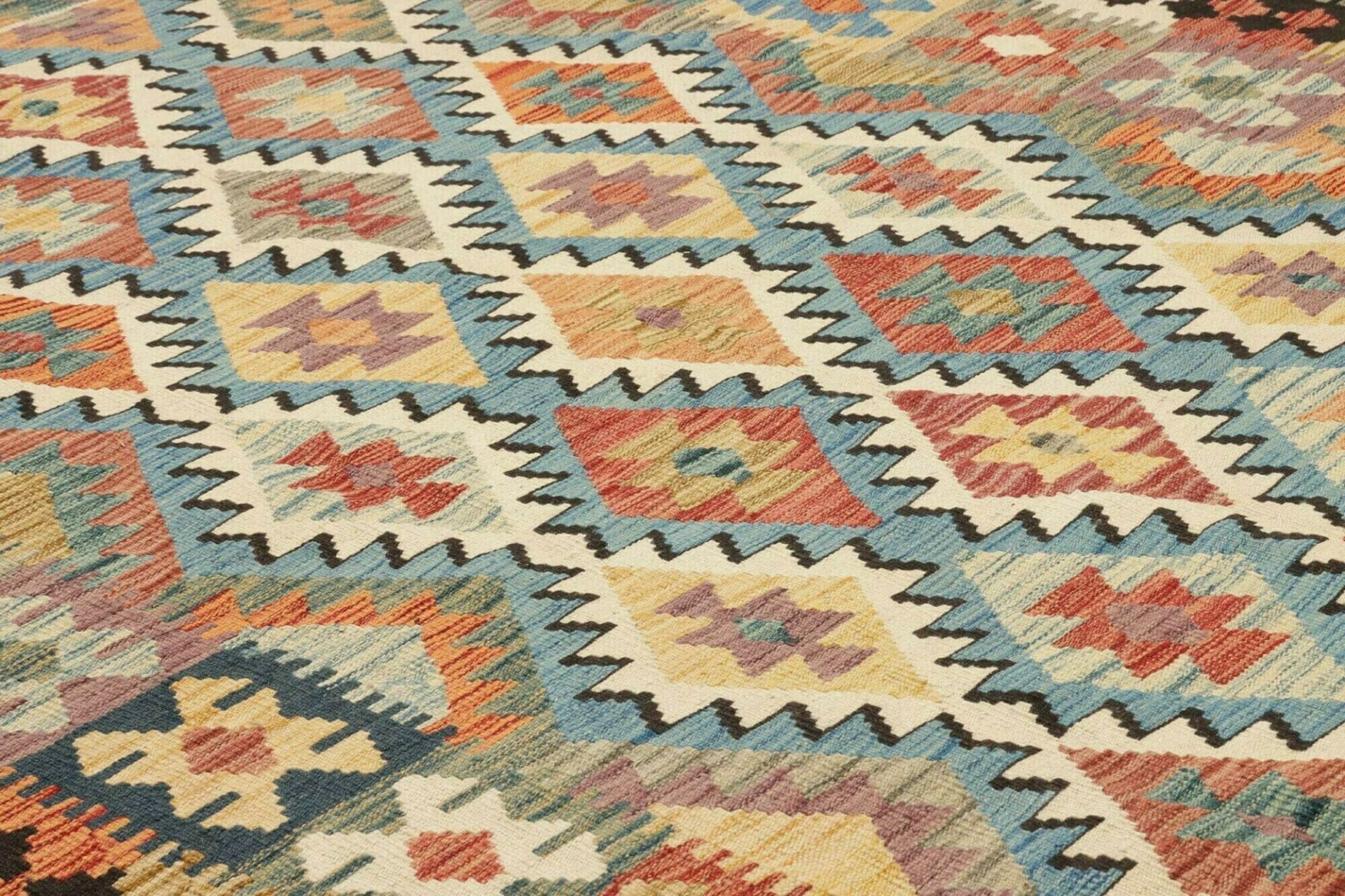 Handgewebter Kelim 198 × 304 cm