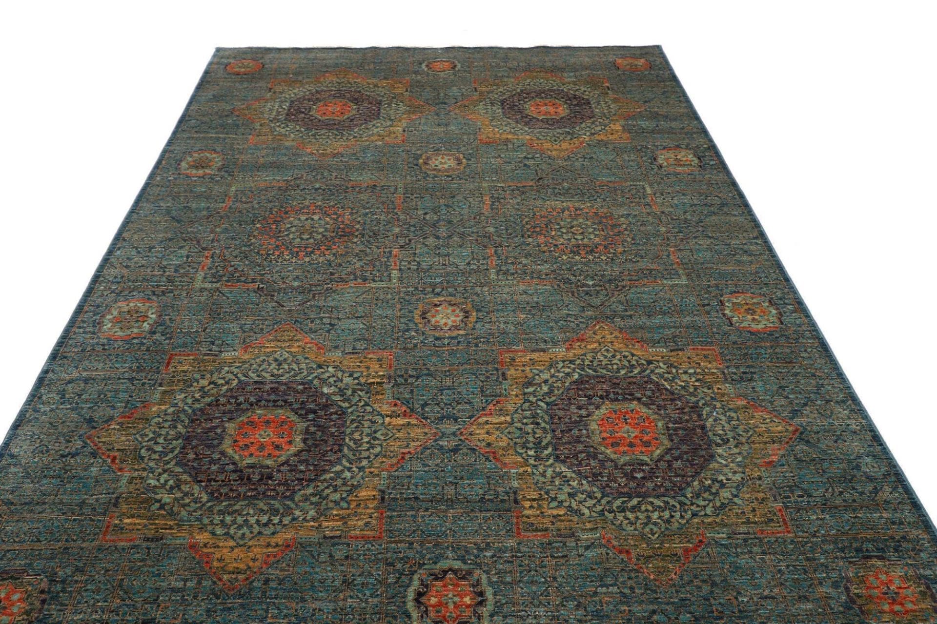 Mamluk Orientteppich aus Pakistan, 206 × 299 cm