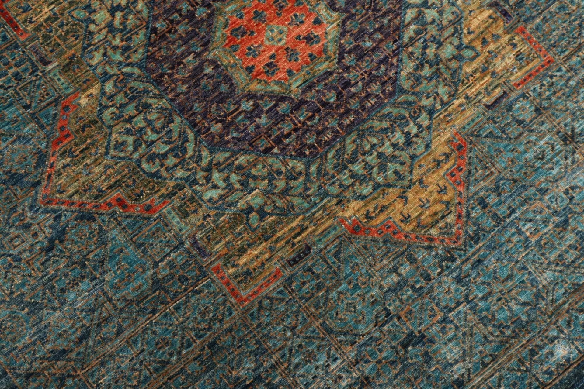 Mamluk Orientteppich aus Pakistan, 206 × 299 cm