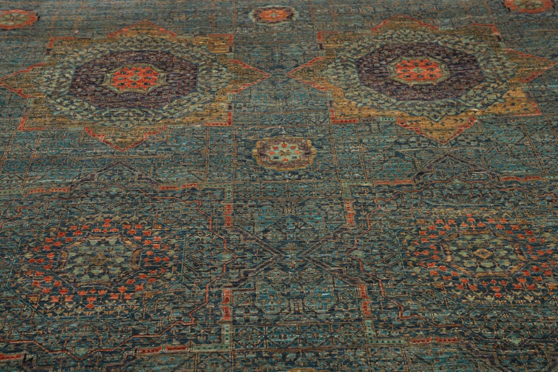 Mamluk Orientteppich aus Pakistan, 206 × 299 cm