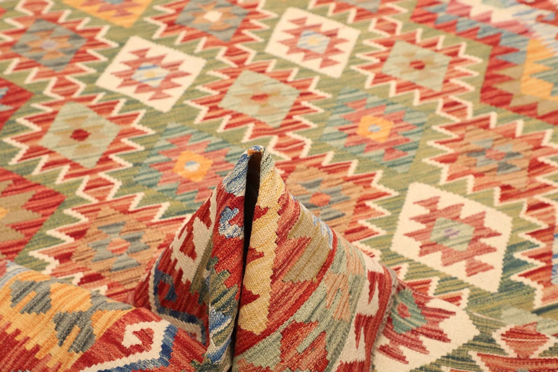 Kelim aus Pakistan, 203 × 289 cm