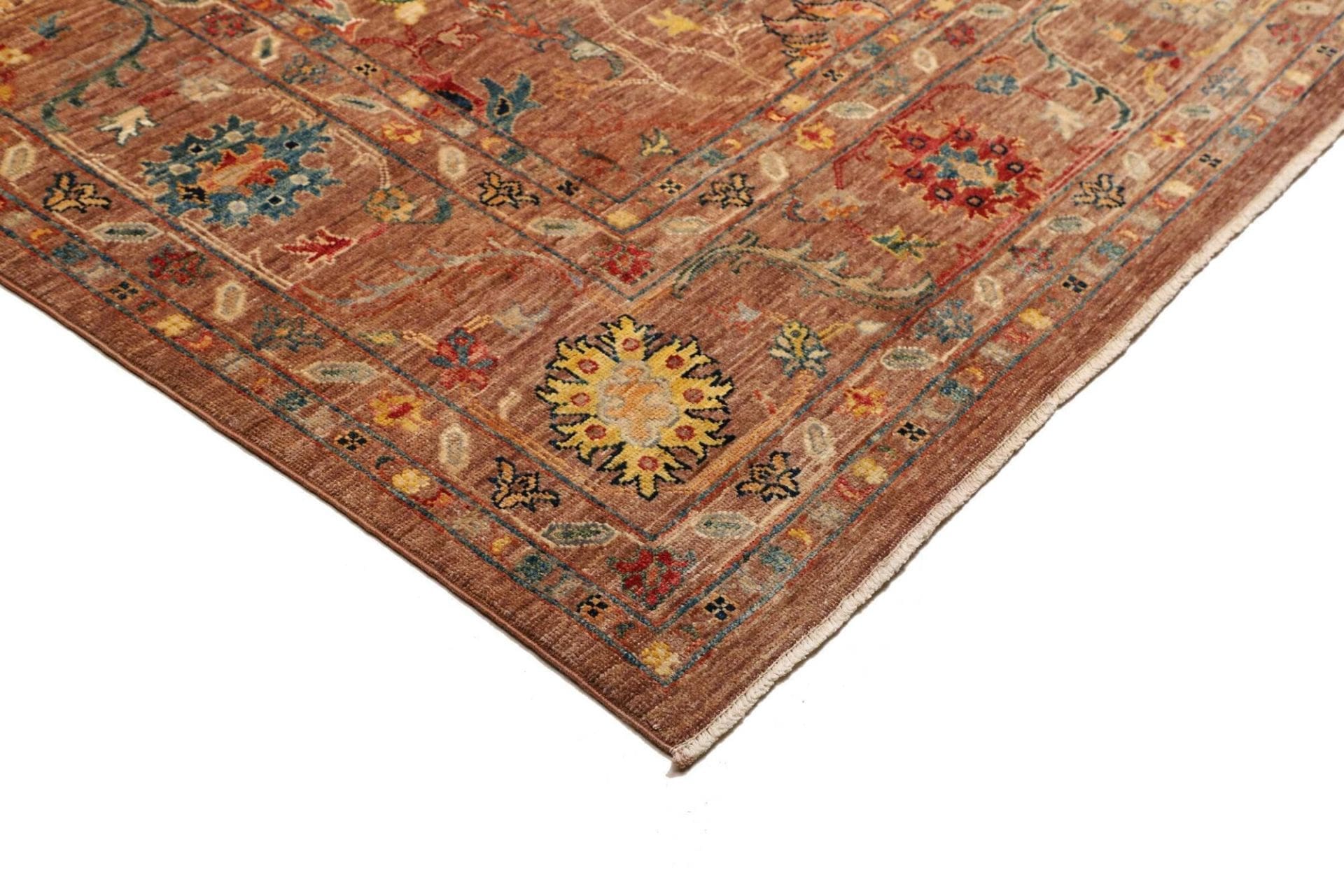 Handgeknüpfter Ziegler Orientteppich, 206 × 305 cm, Wolle