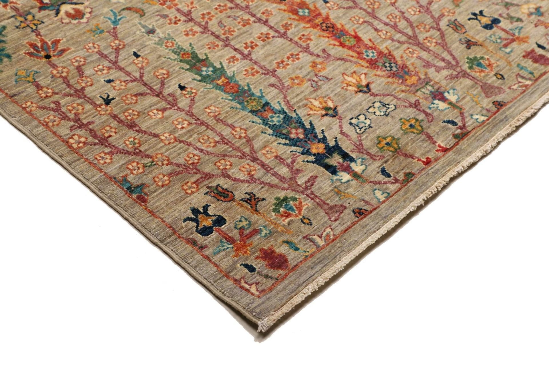 samarkand-orientteppich-207-x-293-cm-schurwolle-handgeknupft-4 Samarkand Orientteppich 207 × 293 cm aus Wolle, handgeknüpft