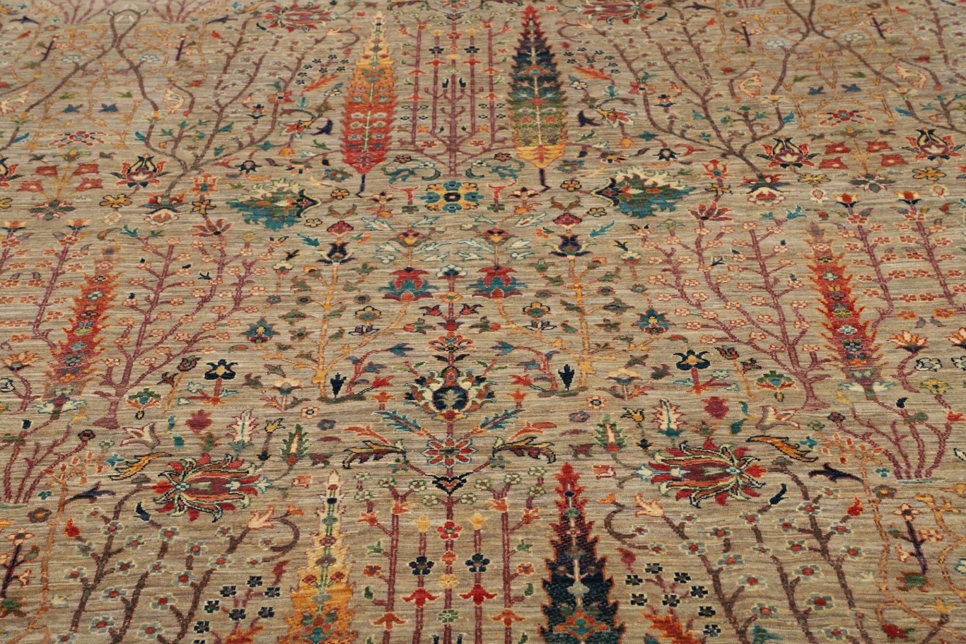 samarkand-orientteppich-207-x-293-cm-schurwolle-handgeknupft-7 Samarkand Orientteppich 207 × 293 cm aus Wolle, handgeknüpft