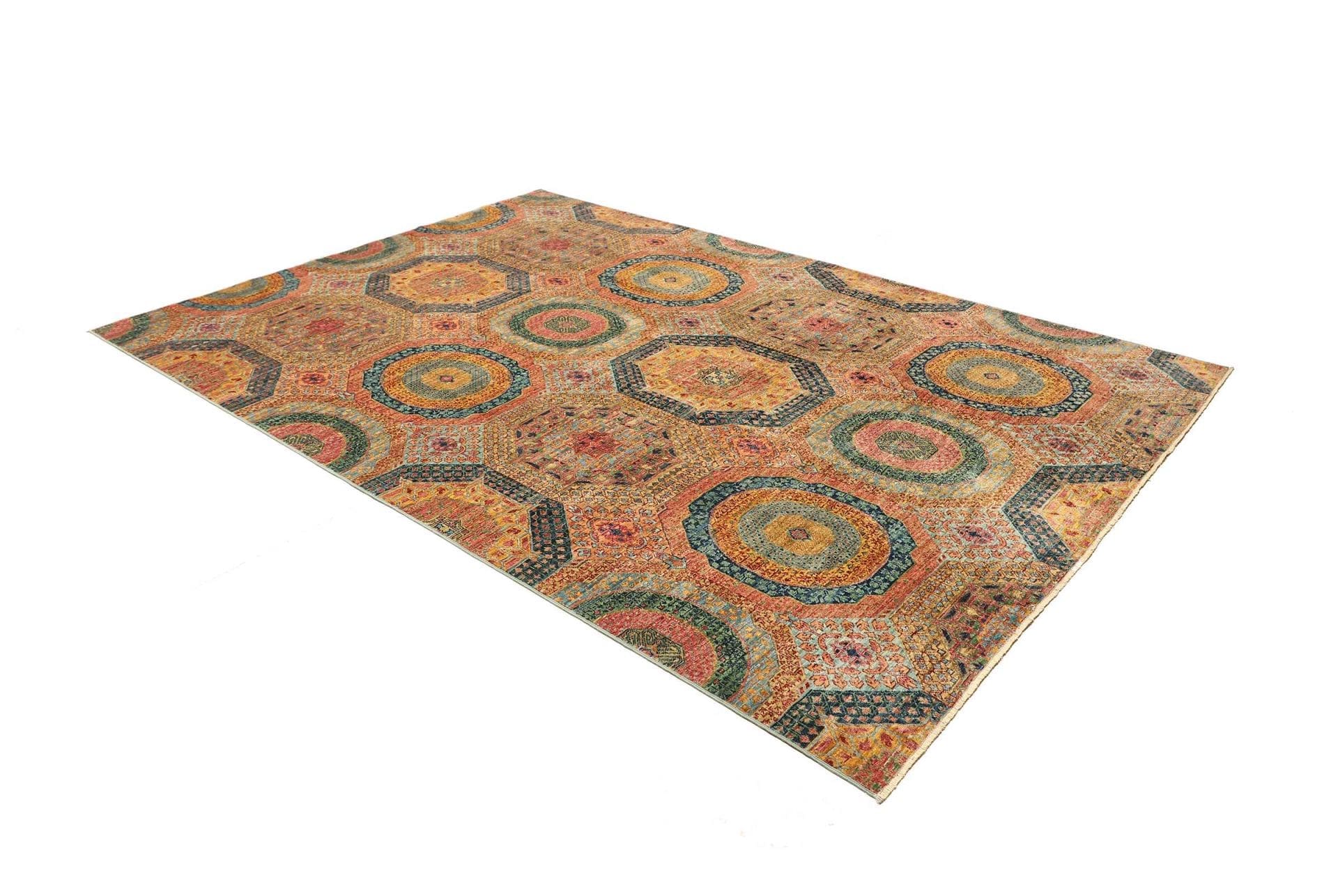 Handgeknüpfter Mamluk Orientteppich 204 × 299 cm